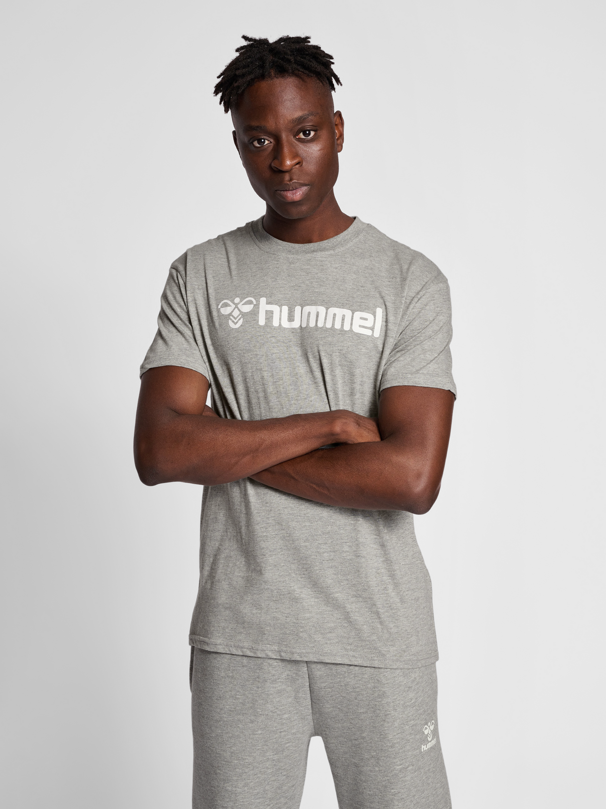 hummel Men's Mover Cotton Short Sleeve T-Shirt-5