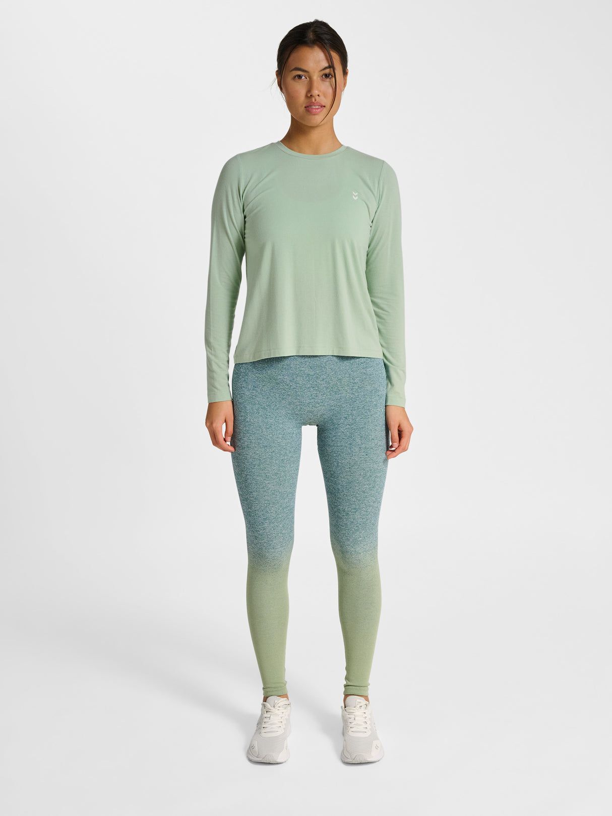 hummel Women's Yoga Soft Loose T-Shirt Long Sleeve-6