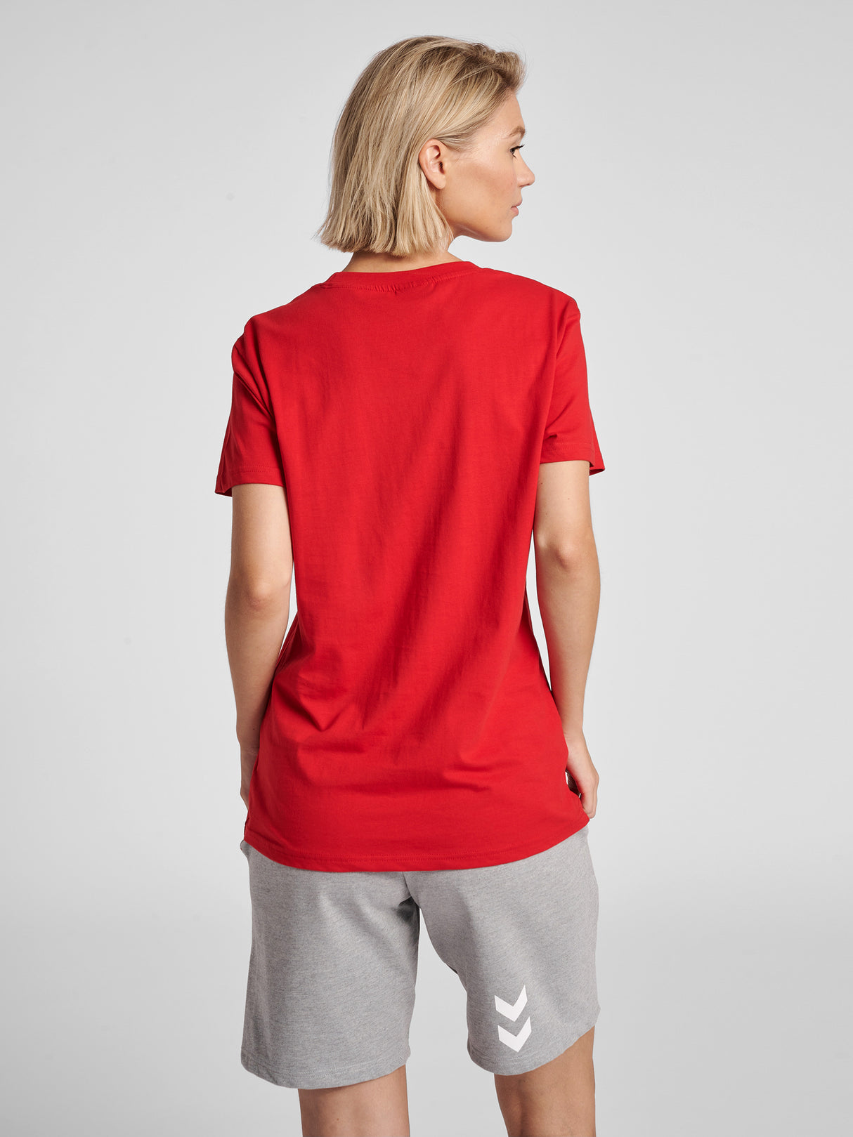 hummel Women's Go Cotton Logo T-Shirt Short Sleeve-5