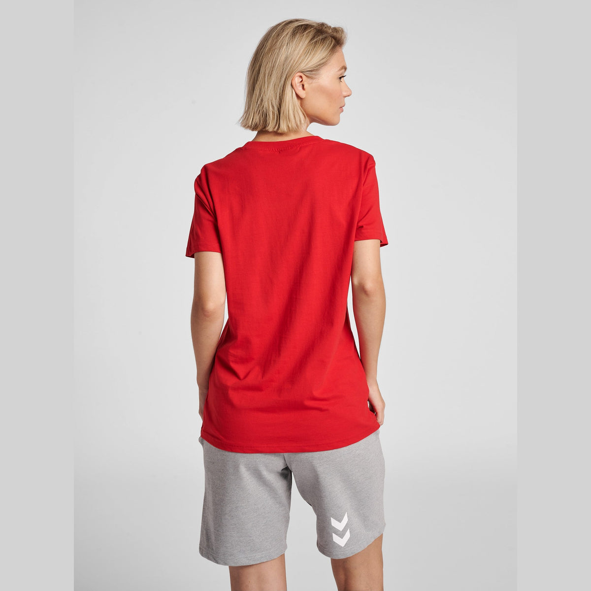 hummel Women's Go Cotton Logo T-Shirt Short Sleeve-5