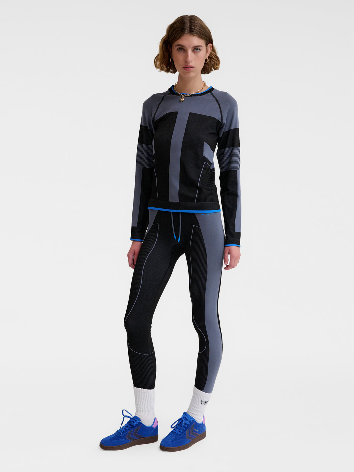 hummel Women's Seamless Tee Long Sleeve-6