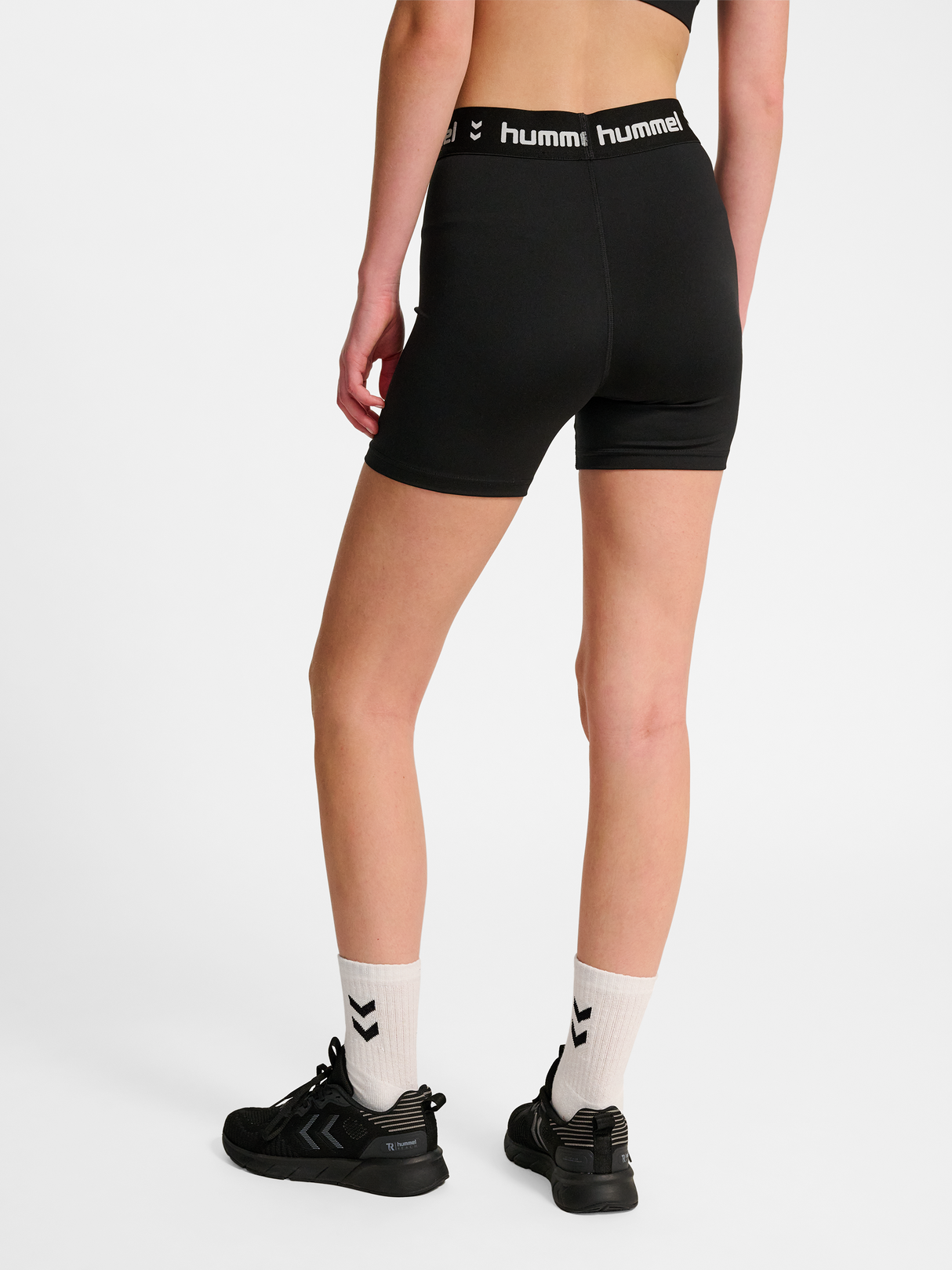 hummel Women's Pulse Mid Waist Shorts Tights-4