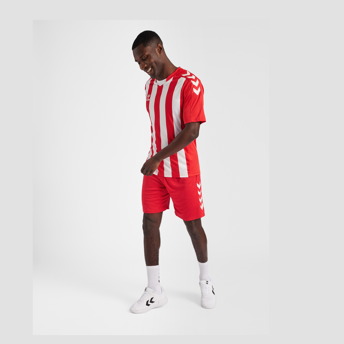 hummel Men's Core XK Striped Short Sleeve Jersey-4