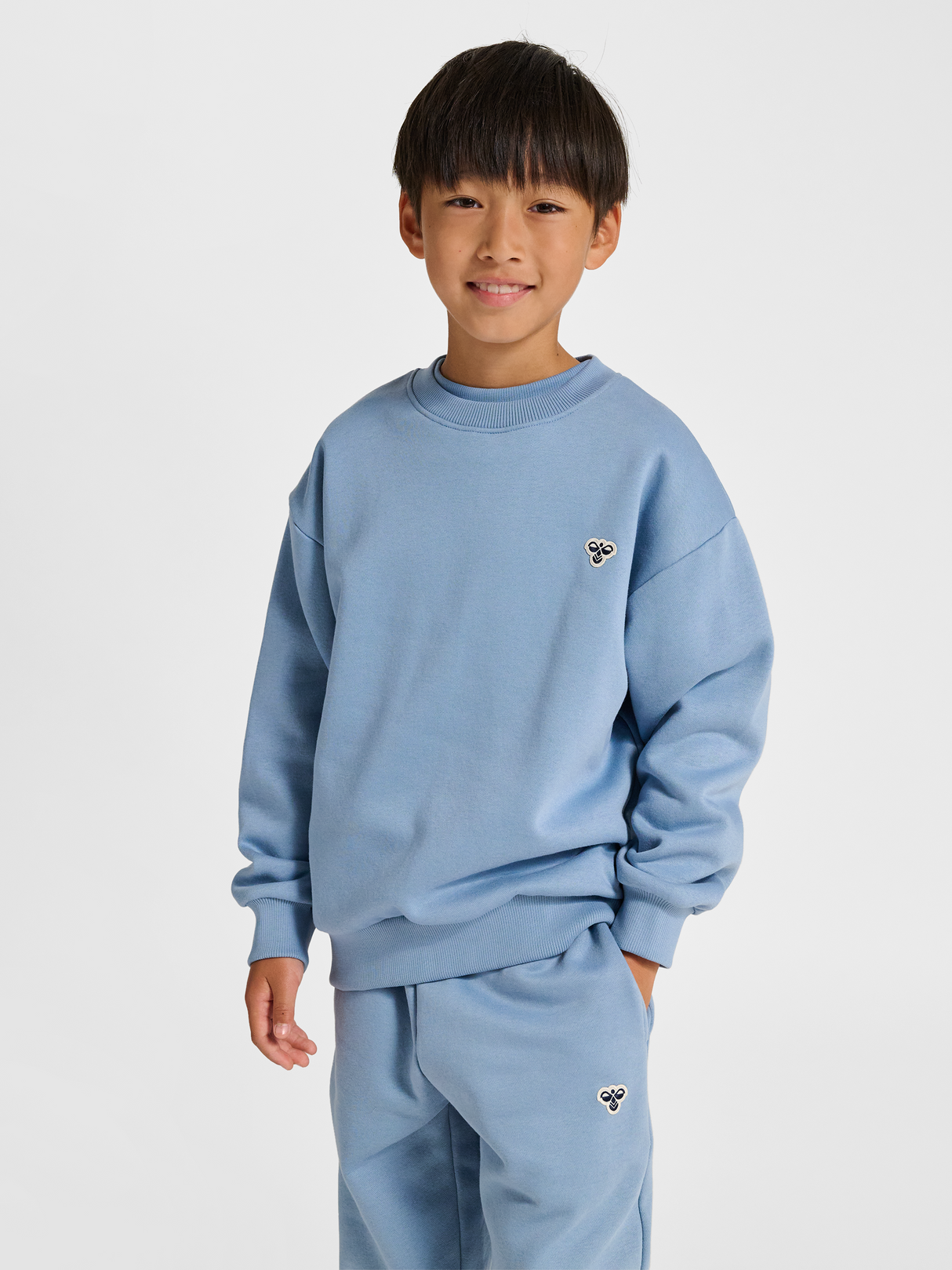 hummel Youth Loose Crewneck Bee-5