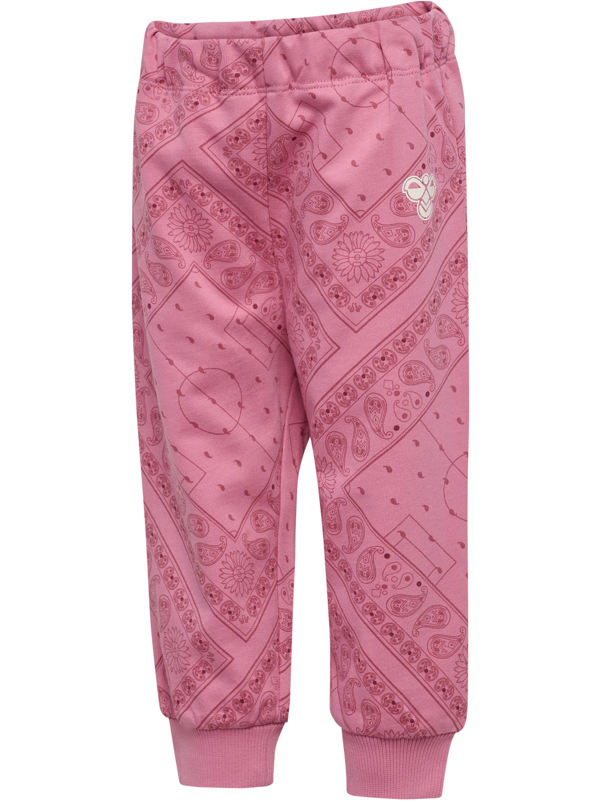 hummel Youth Mini Loose Paisley AOP Pants-1