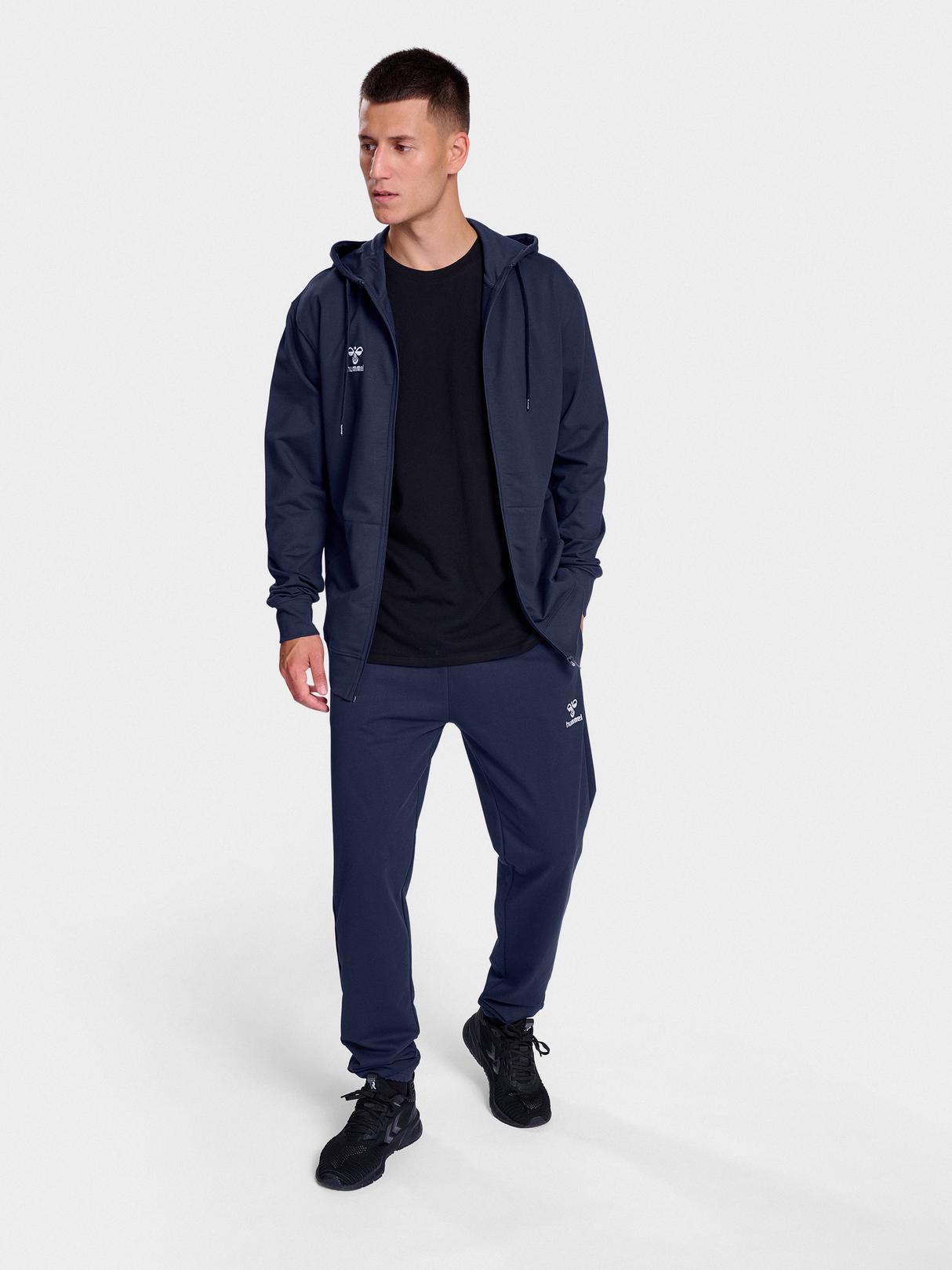 hummel Men's Go 2.0 Zip Hoodie-4