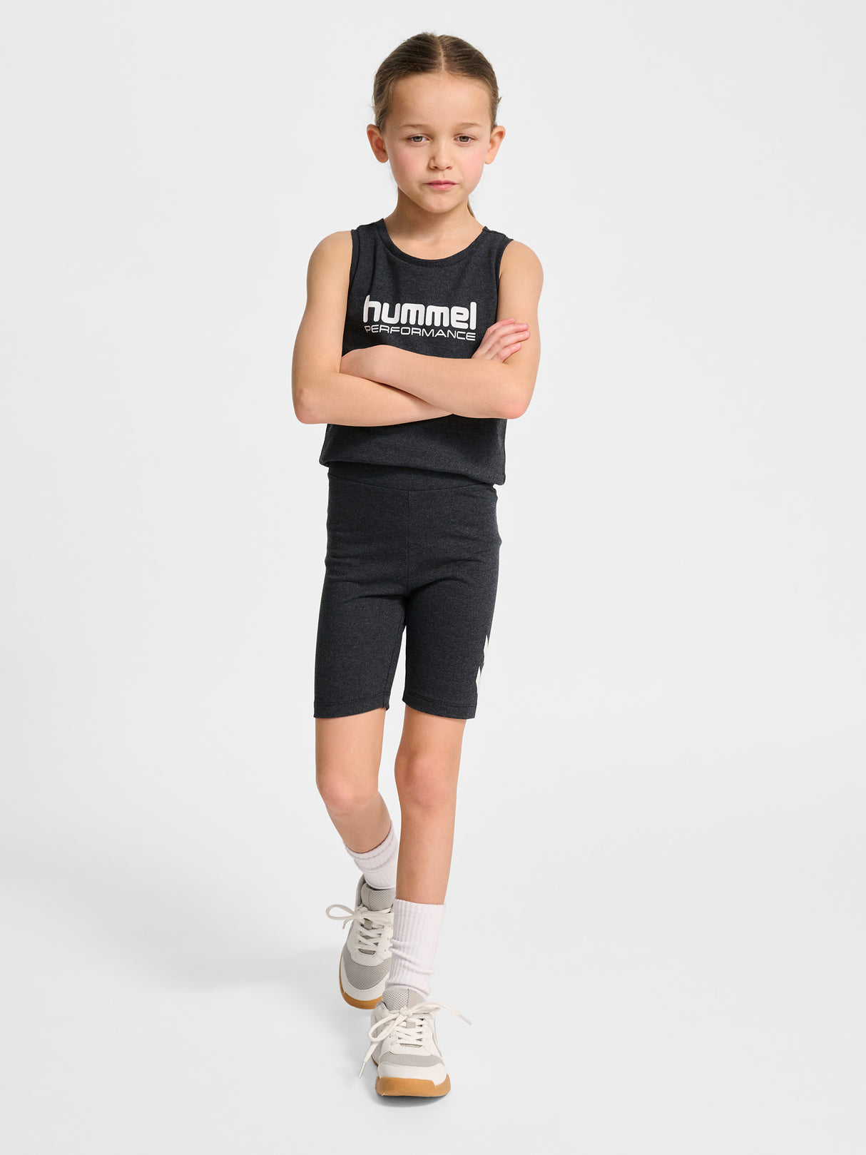 hummel Youth Logo Shorts Tights-6