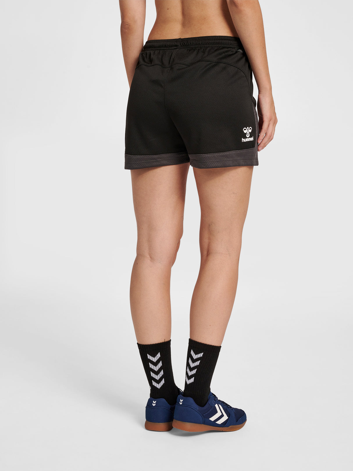 hummel Women's Lead Poly Shorts-6