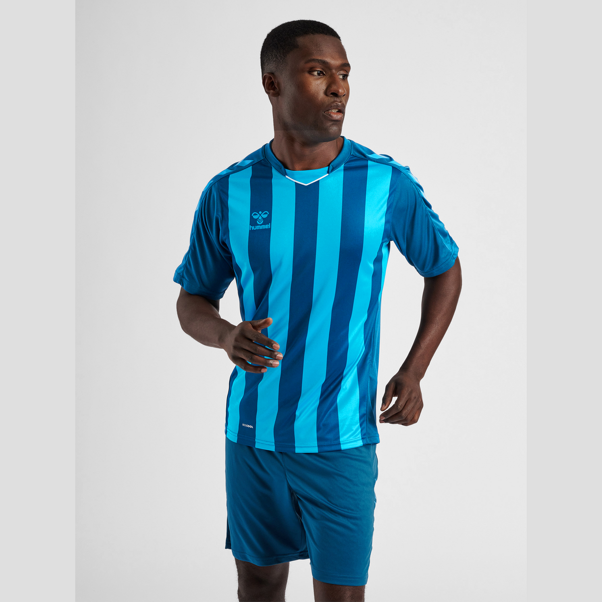 hummel Men's Core XK Striped Short Sleeve Jersey-5