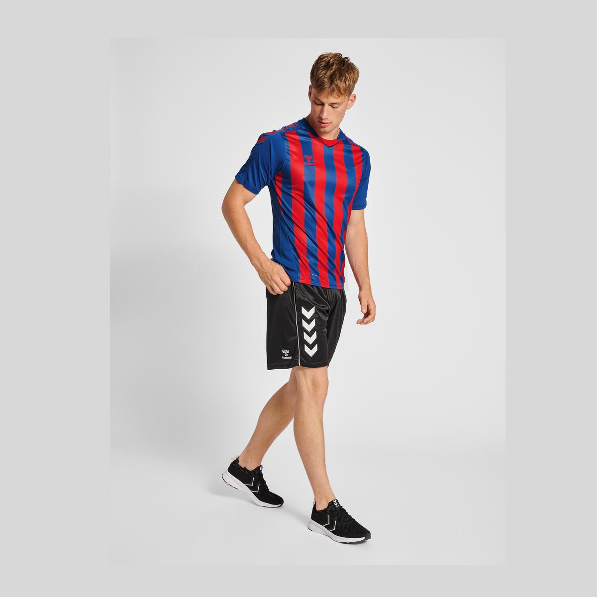 hummel Men's Core XK Striped Short Sleeve Jersey-5