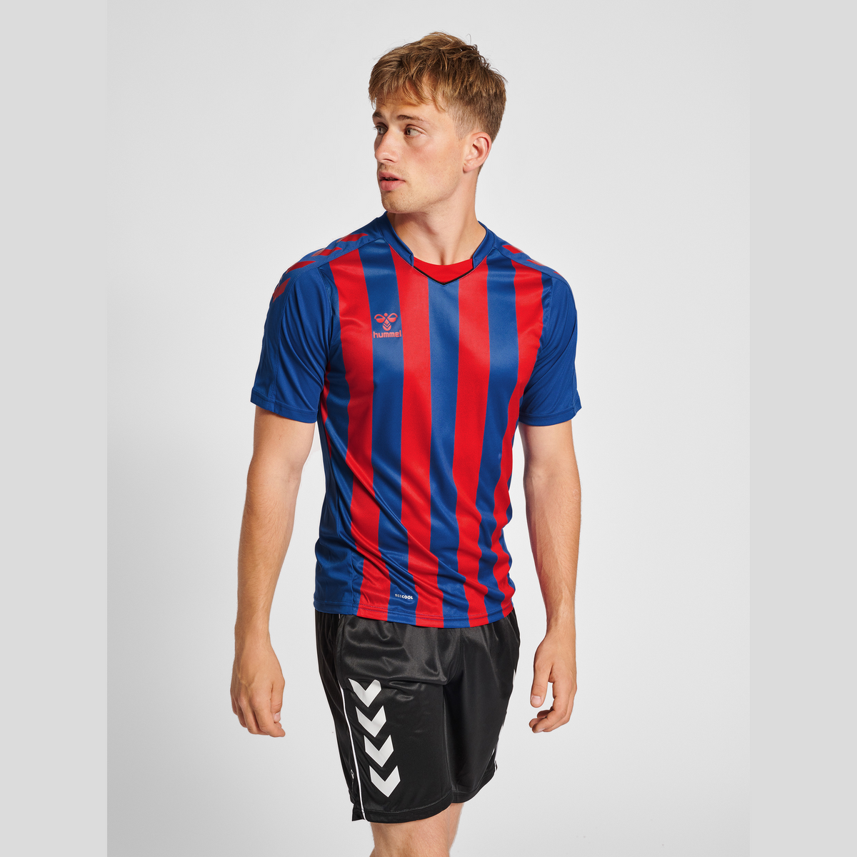 hummel Men's Core XK Striped Short Sleeve Jersey-6