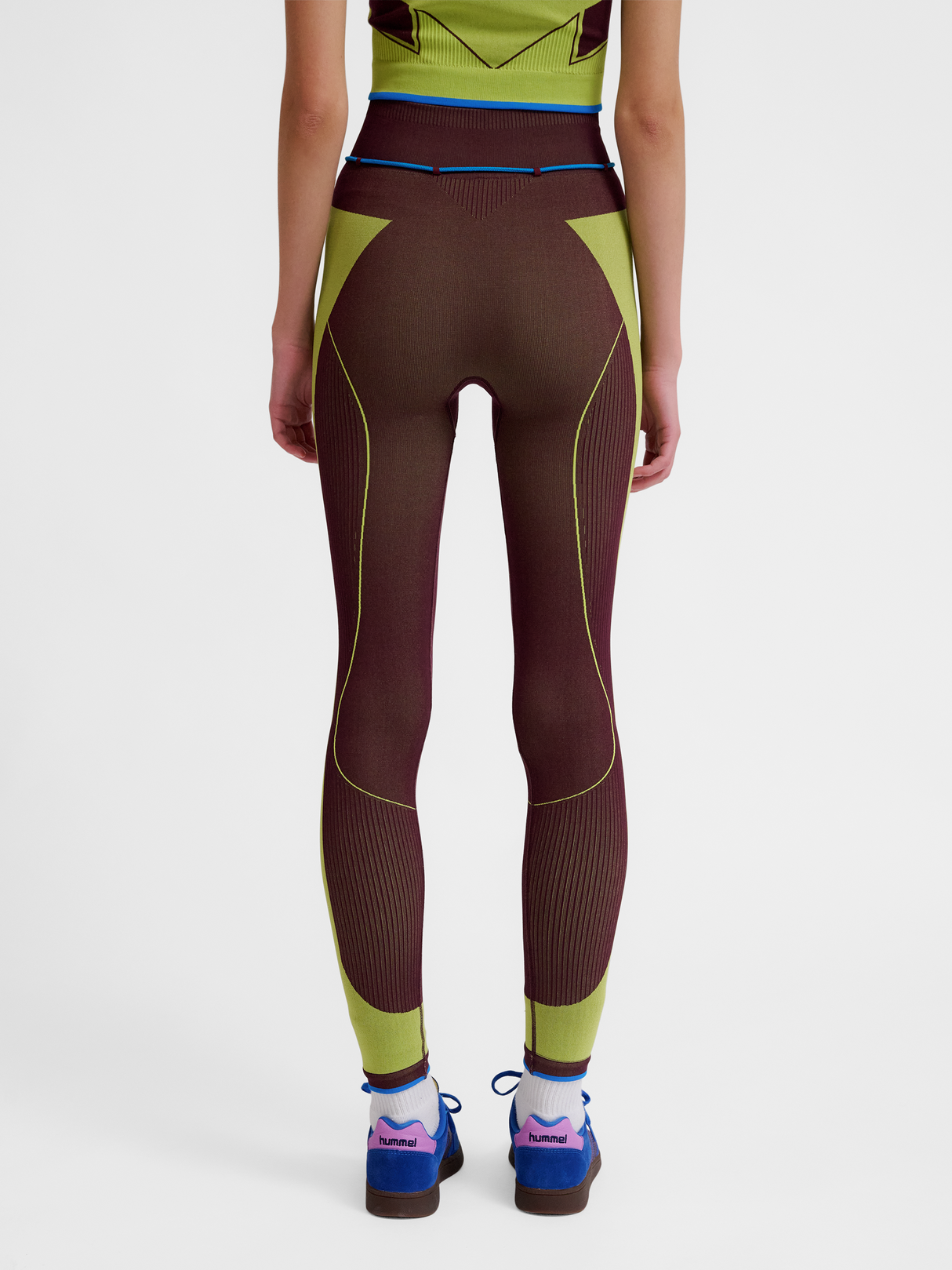 hummel Women's Seamless High Waist Tights-5