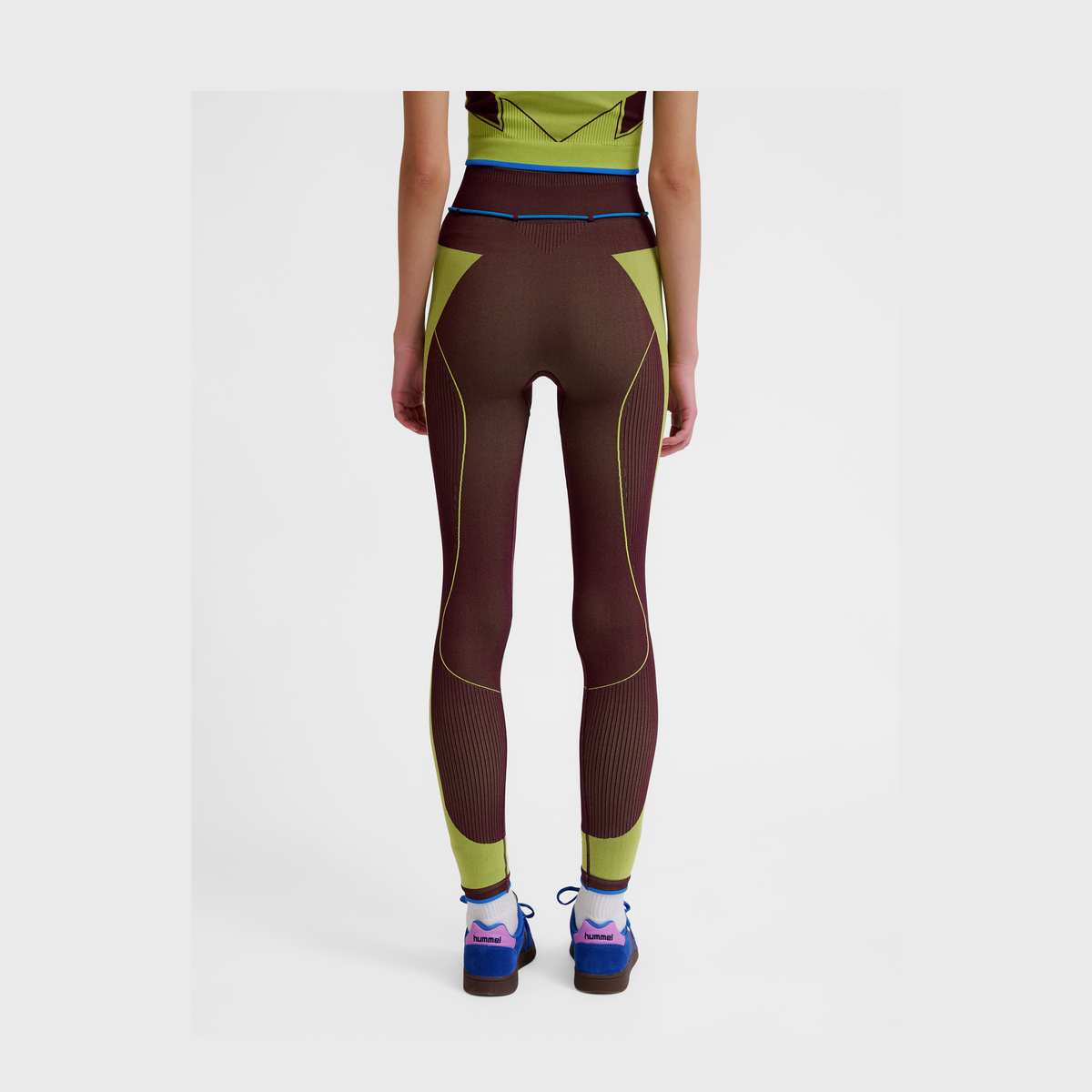 hummel Women's Seamless High Waist Tights-5