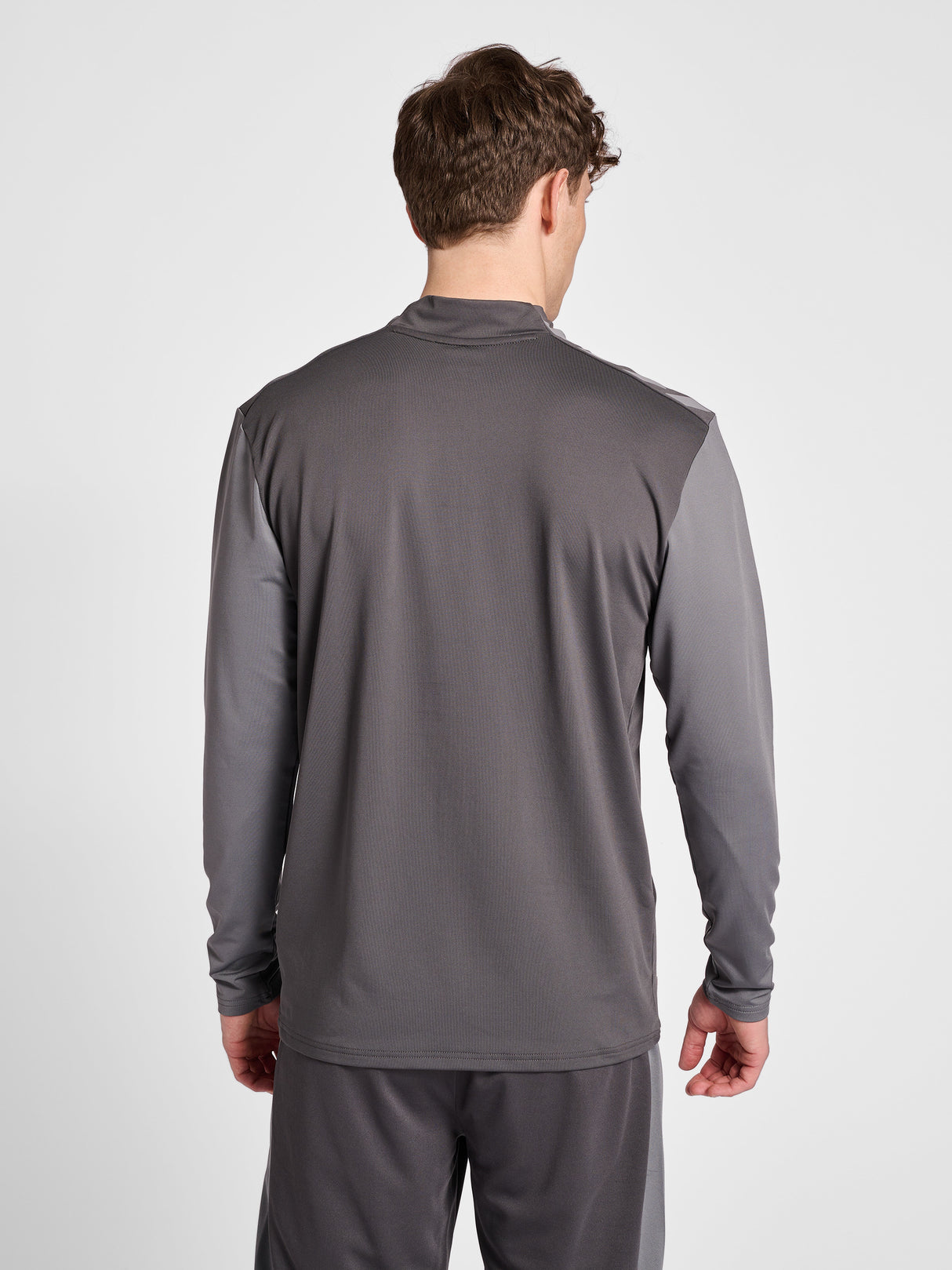 hummel Men's Pro Grid Half Zip Training Long Sleeve-6