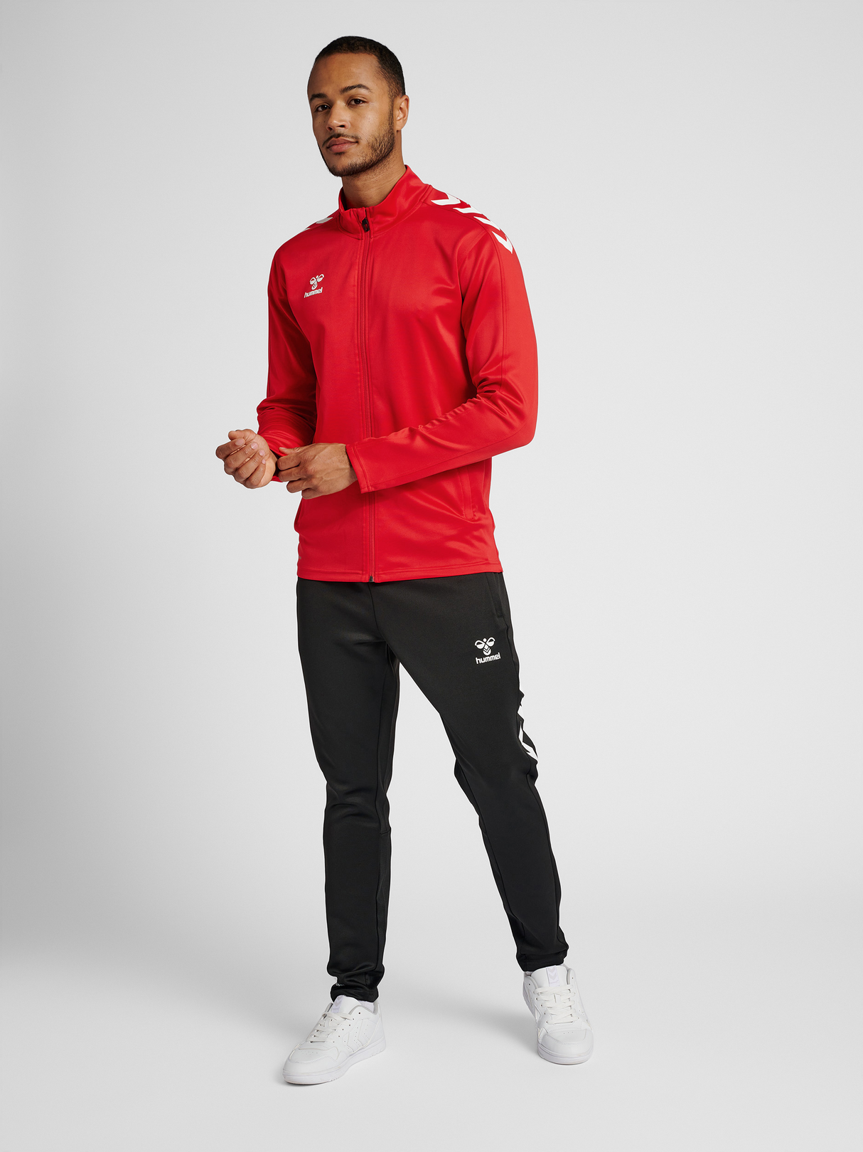 hummel Unisex Core XK Poly Zip Sweatshirt-4