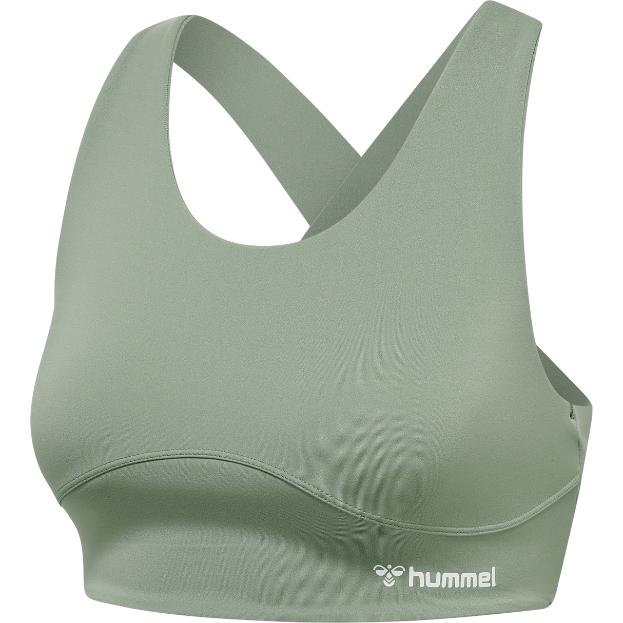 hummel Women's Mindful Training Grace Sports Bra-1