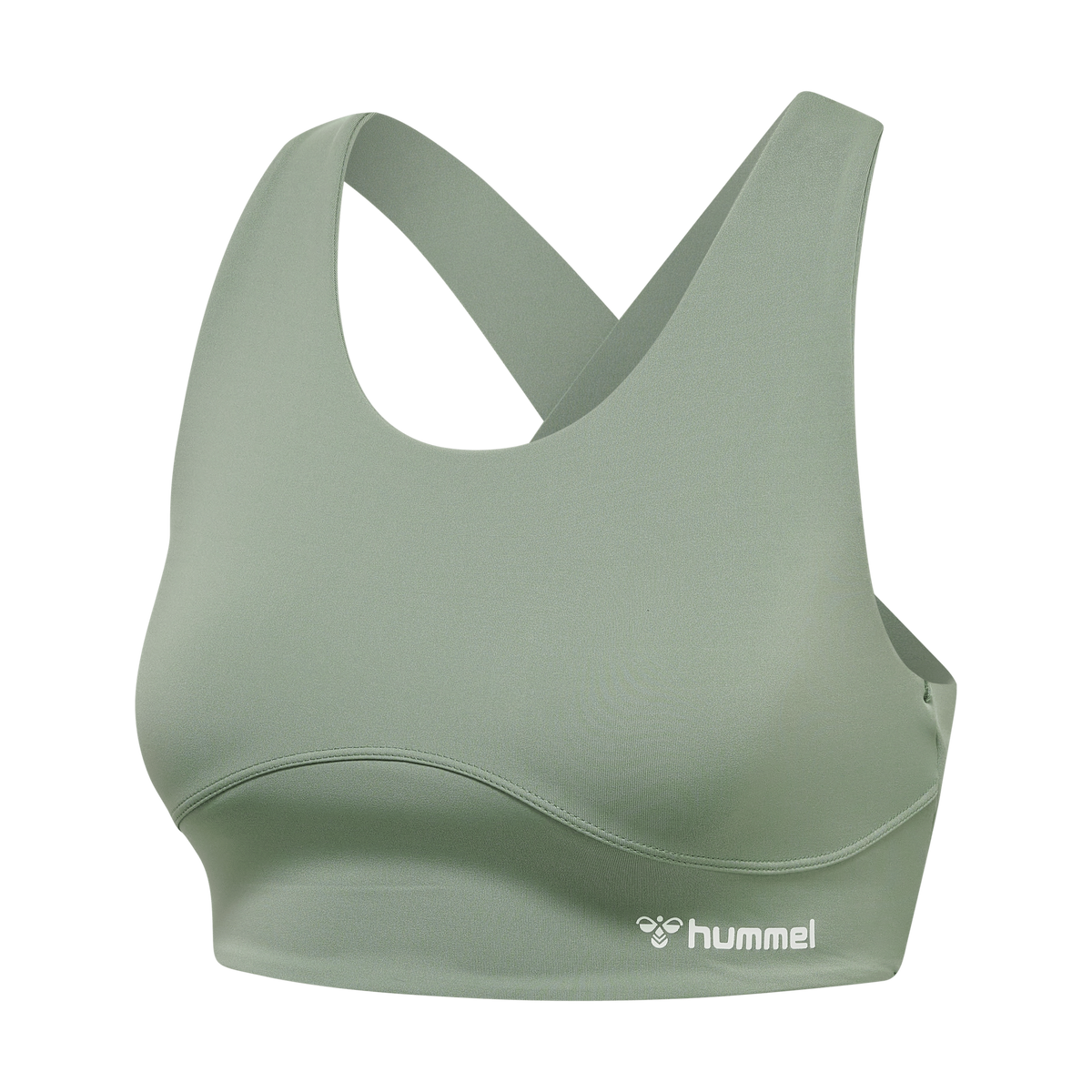 hummel Women's Mindful Training Grace Sports Bra-1