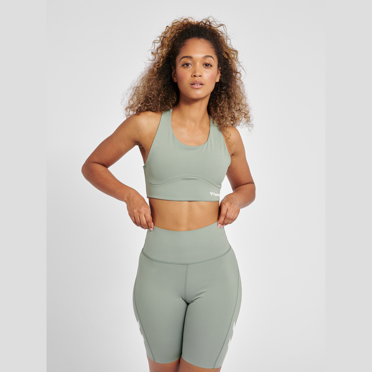 hummel Women's Mindful Training Grace Sports Bra-5