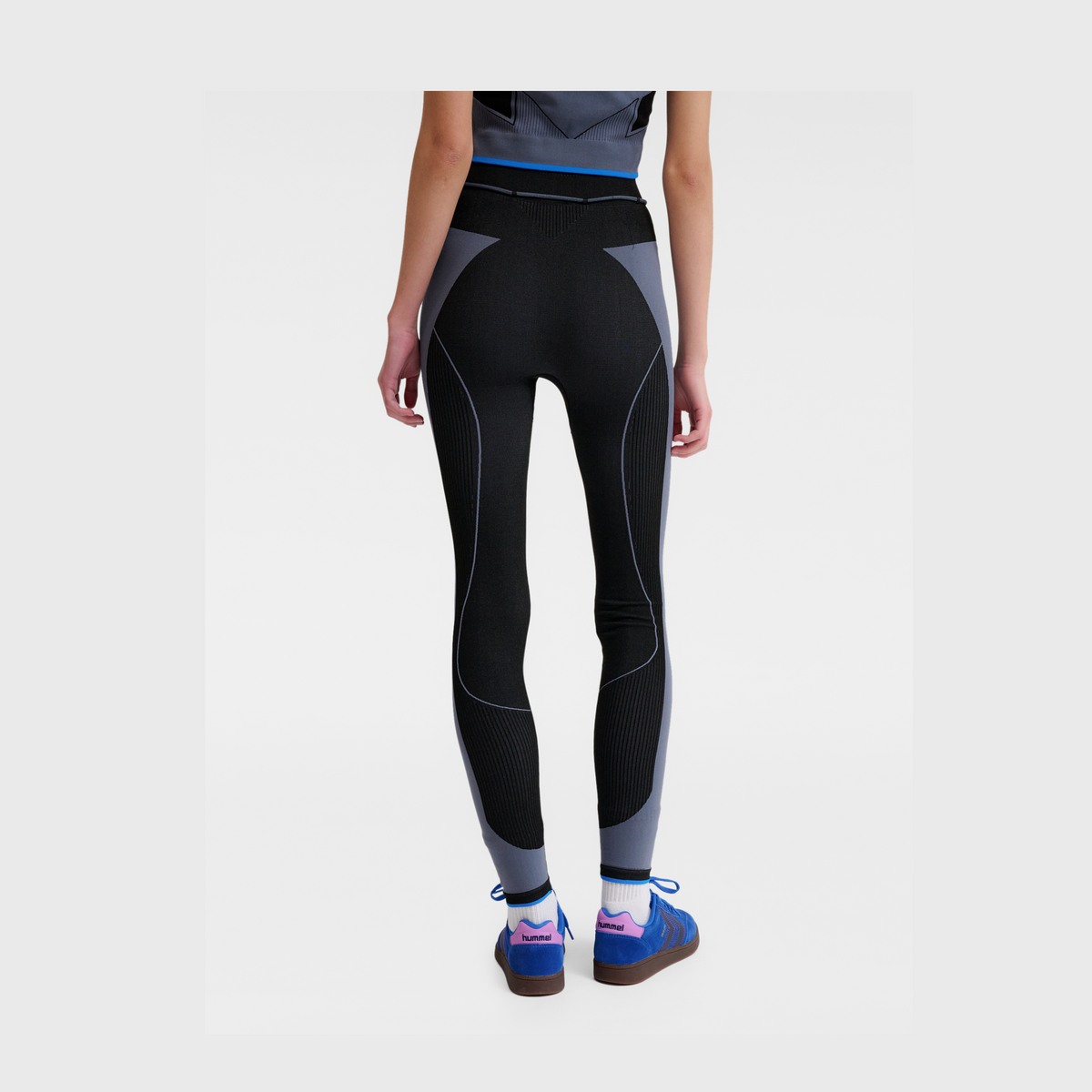 hummel Women's Seamless High Waist Tights-4