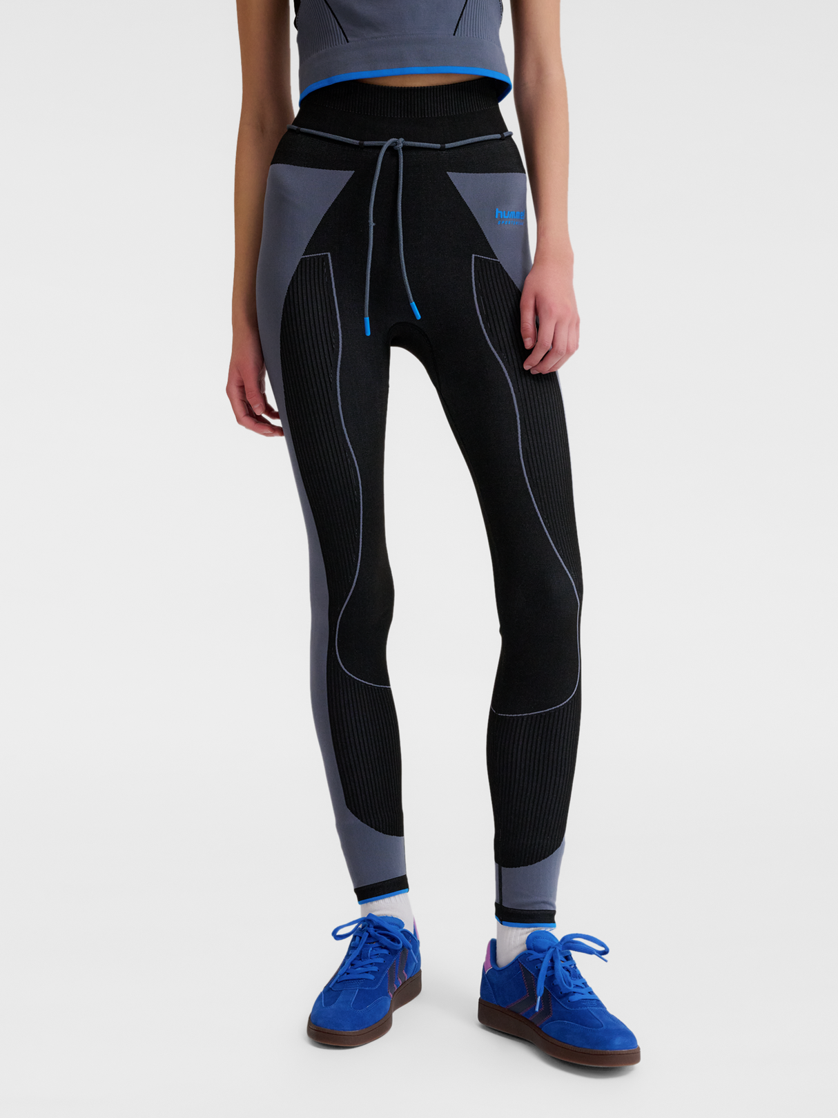 hummel Women's Seamless High Waist Tights-5