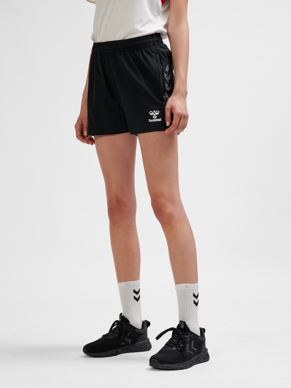 hummel Women's Authentic Woven Shorts-6