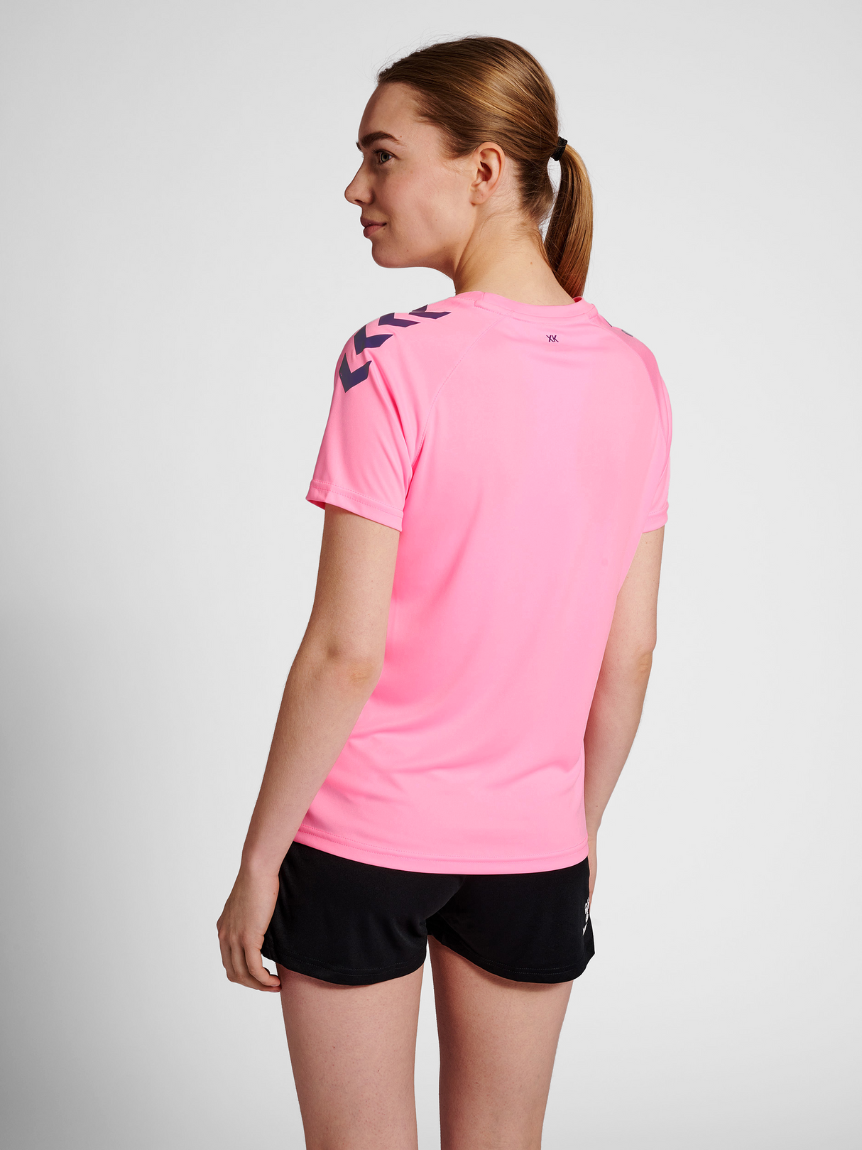 hummel Women's Core XK Core Poly Tee Short Sleeve-4