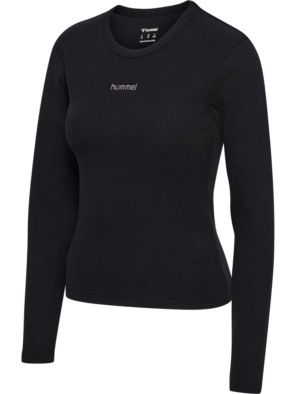 hummel Women's Foundation Rib Long Sleeve T-Shirt-1