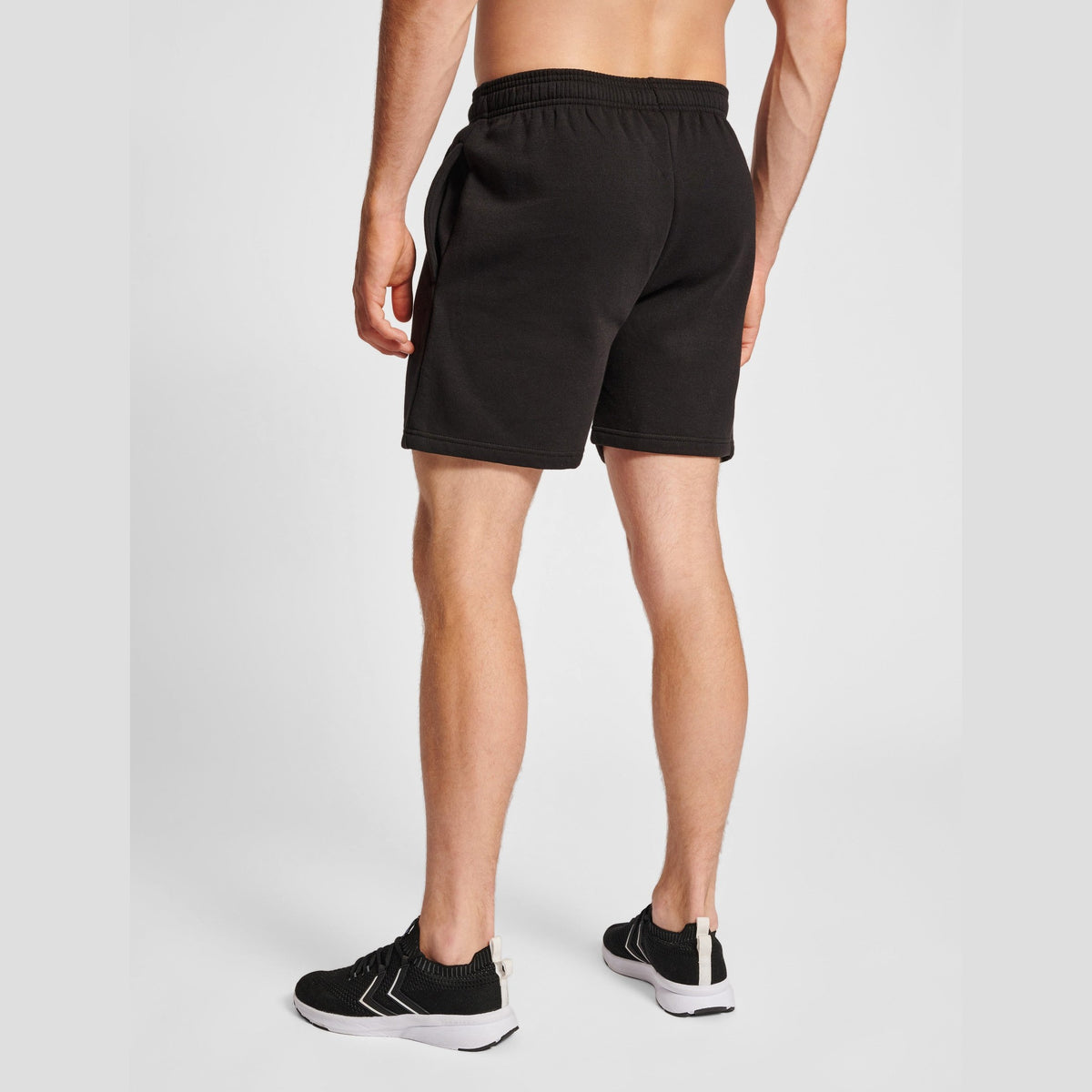 hummel Men's Red Basic Sweat Shorts-6
