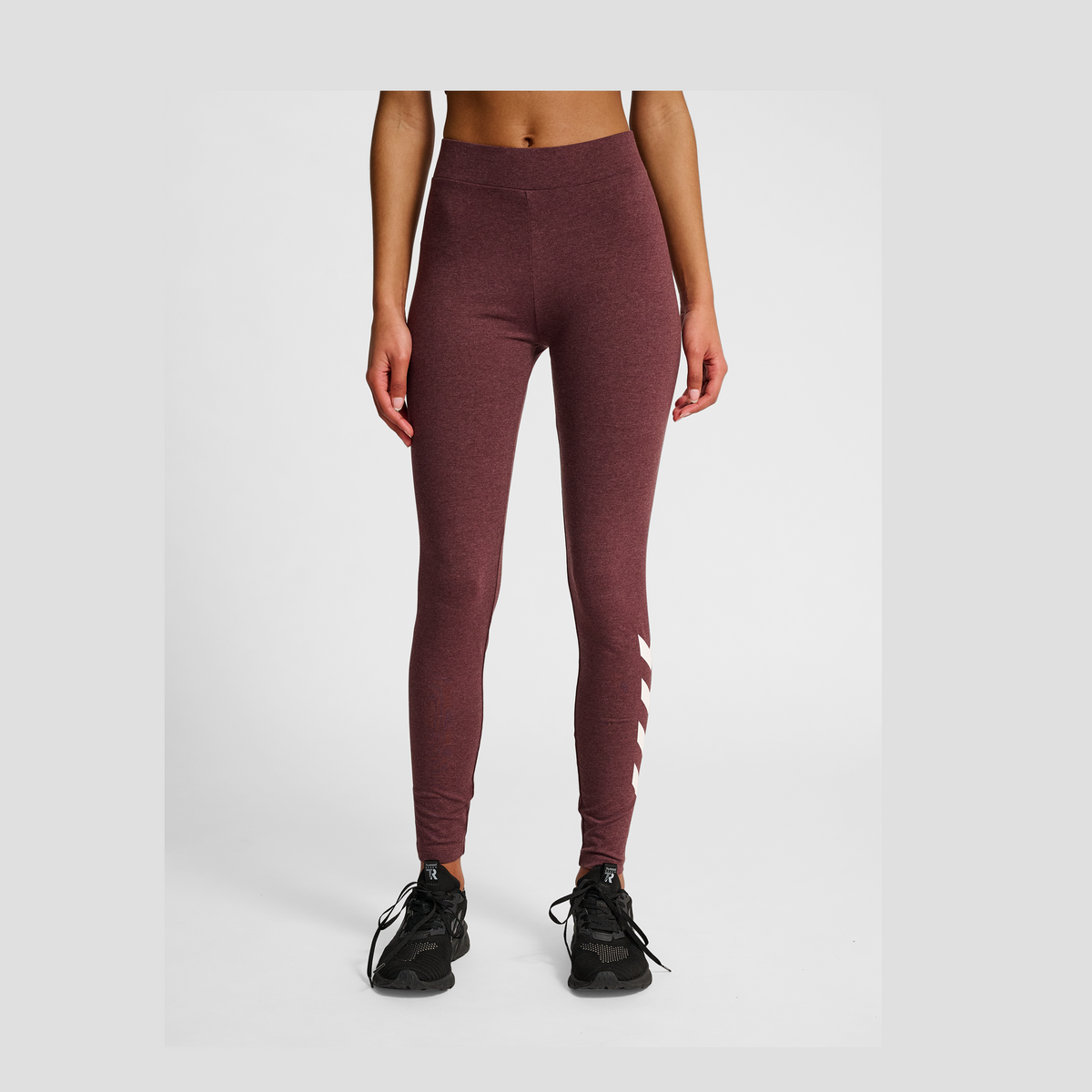 hummel Women's Pulse Logo Mid Waist Tights-6
