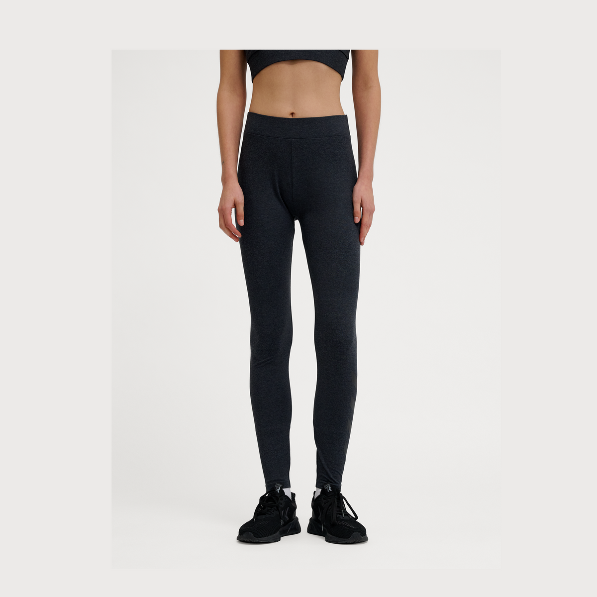 hummel Women's Pulse Logo Mid Waist Tights-5