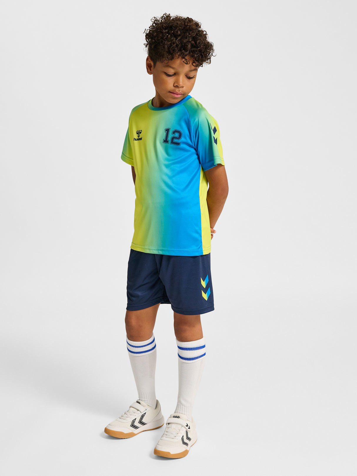 hummel Youth Shimmer Short Sleeve T-Shirt-6