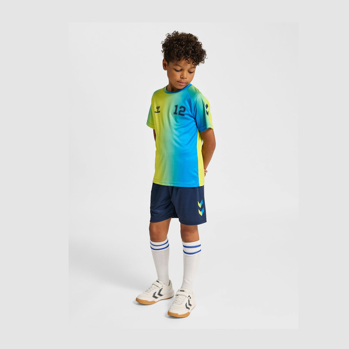 hummel Youth Shimmer Short Sleeve T-Shirt-6