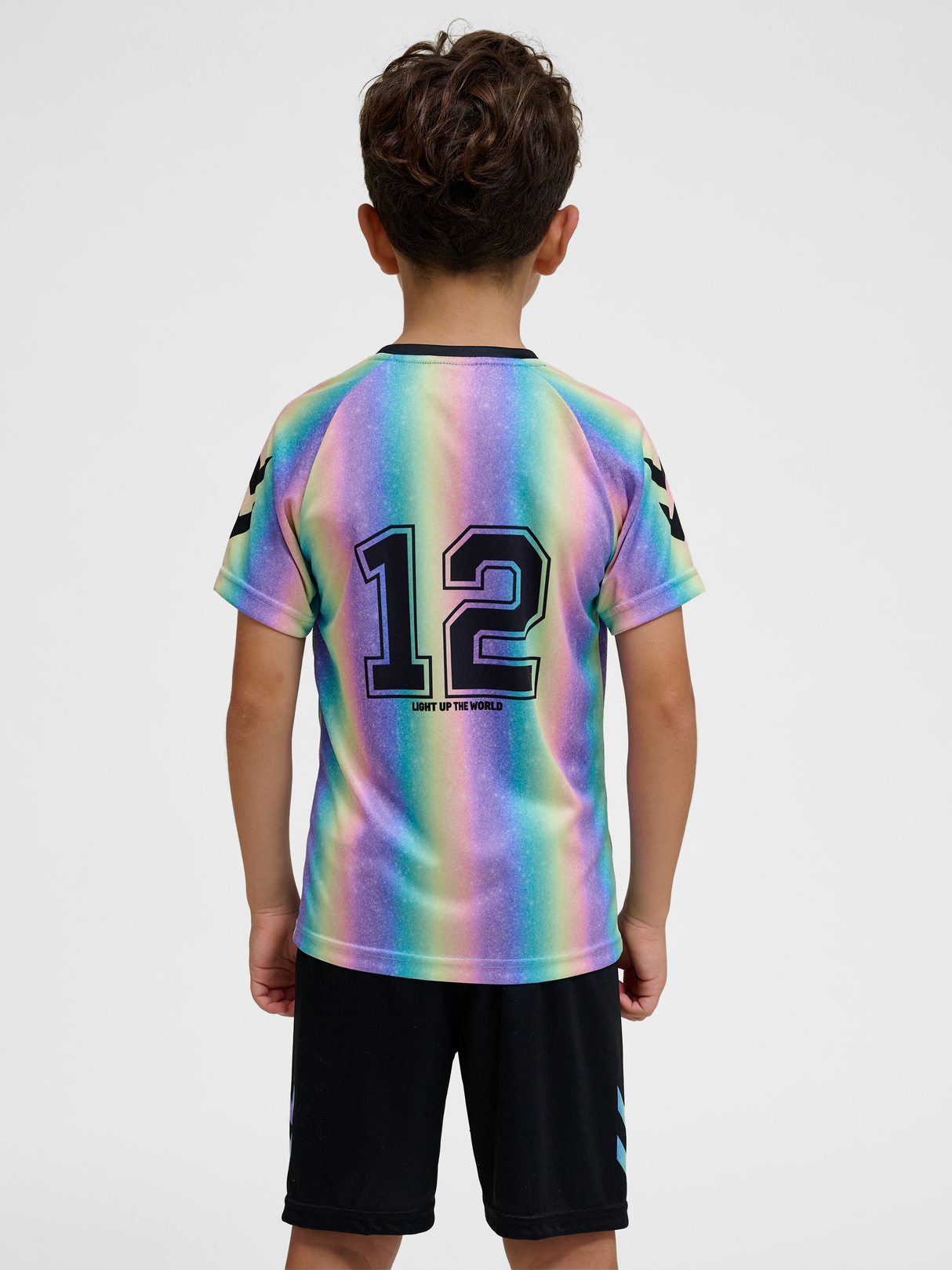 hummel Youth Shimmer Short Sleeve T-Shirt-4
