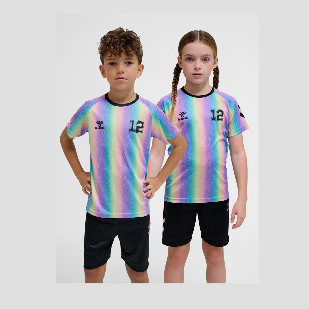 hummel Youth Shimmer Short Sleeve T-Shirt-5
