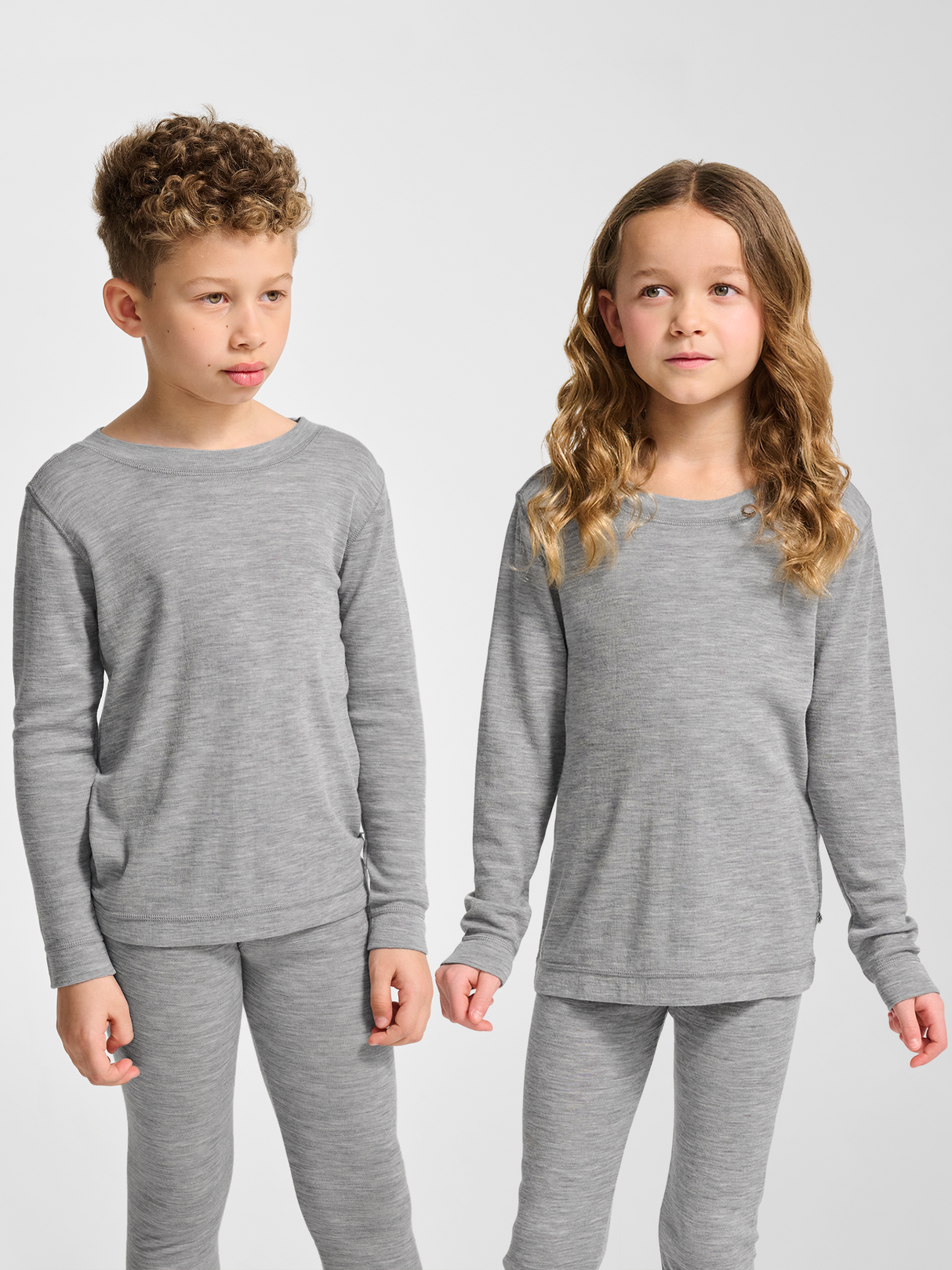 hummel Youth Wool Rib Long Sleeve T-Shirt-5
