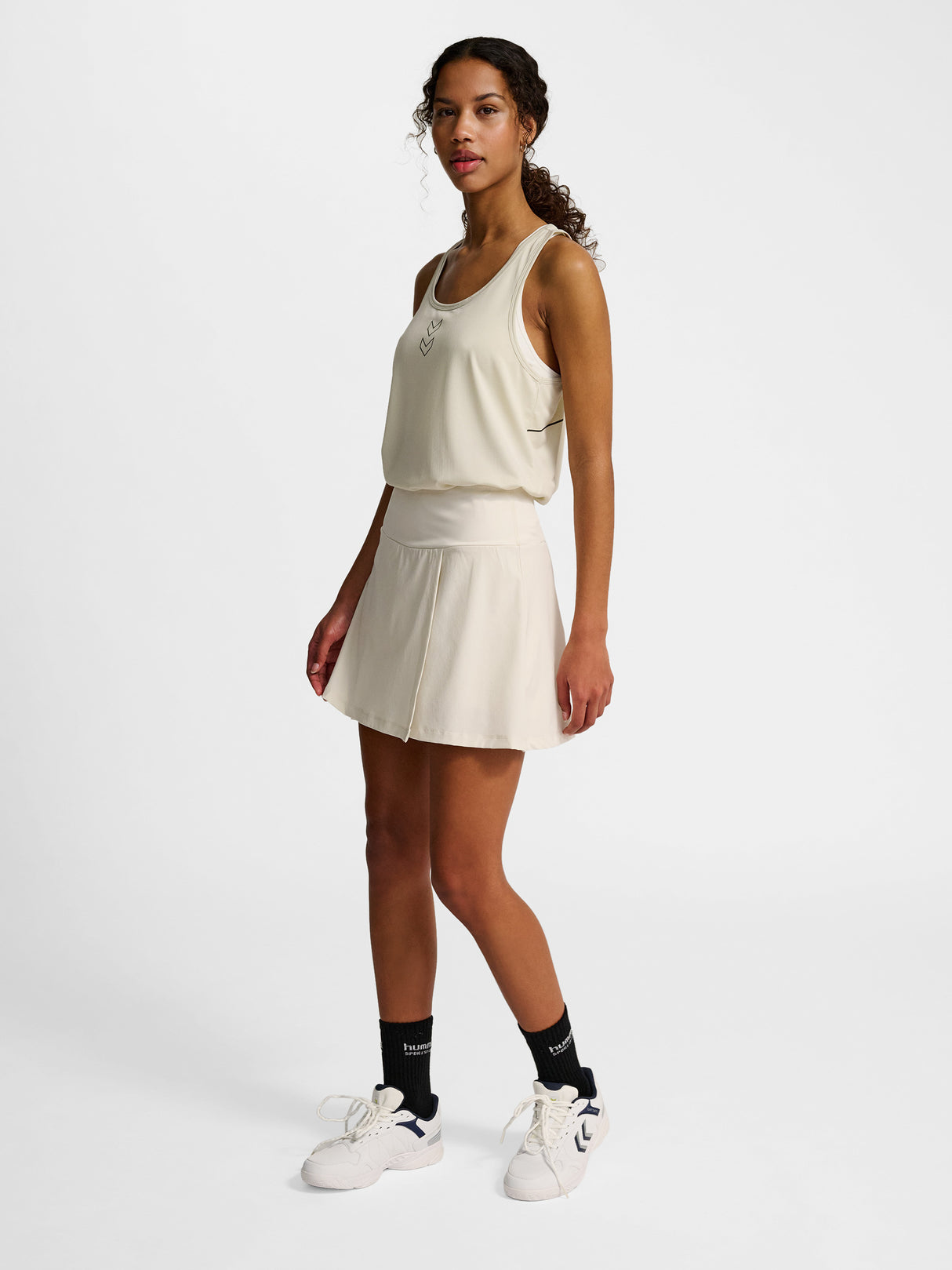 hummel Women's Court Mid Waist Pocket Skirt-7