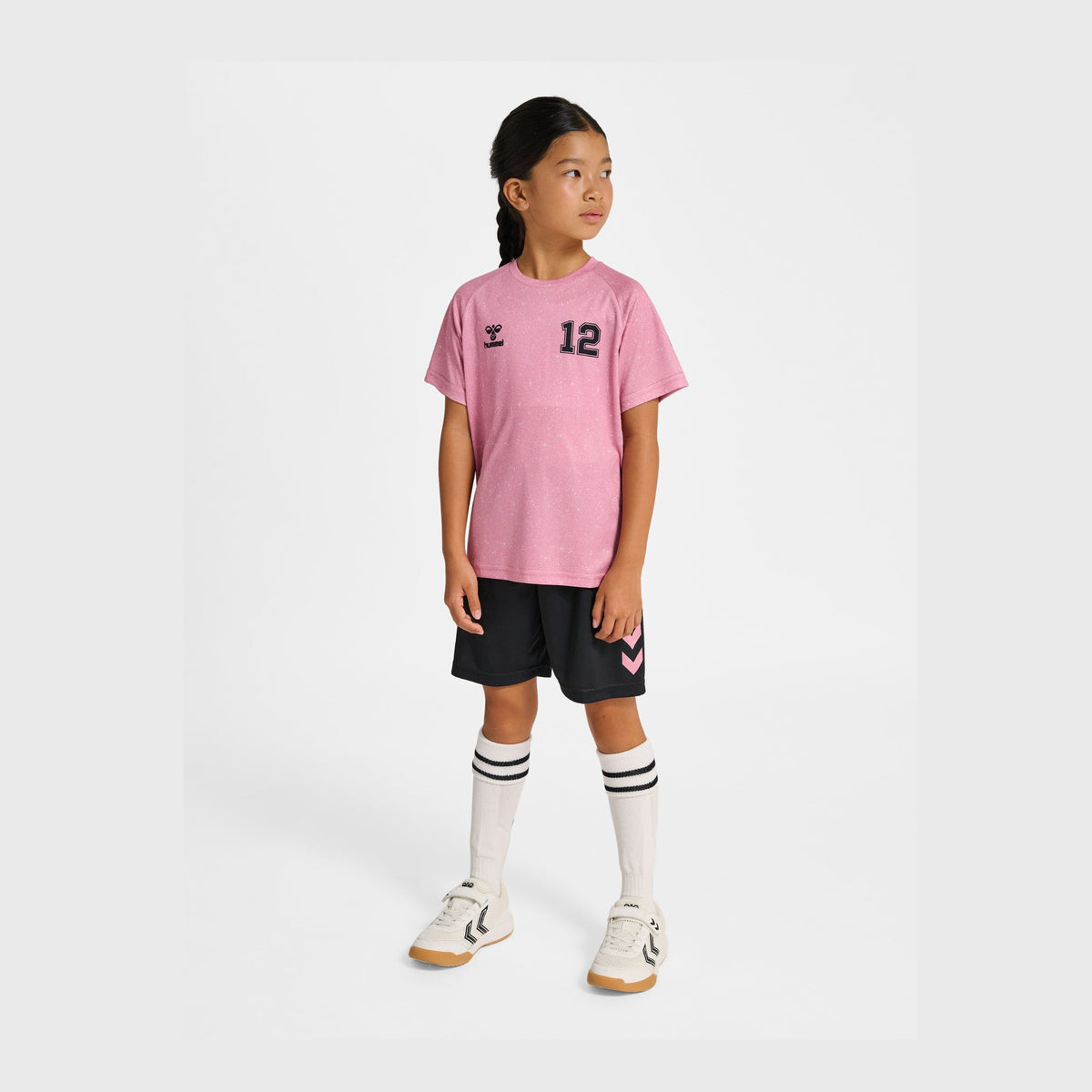 hummel Youth Shimmer Short Sleeve T-Shirt-7