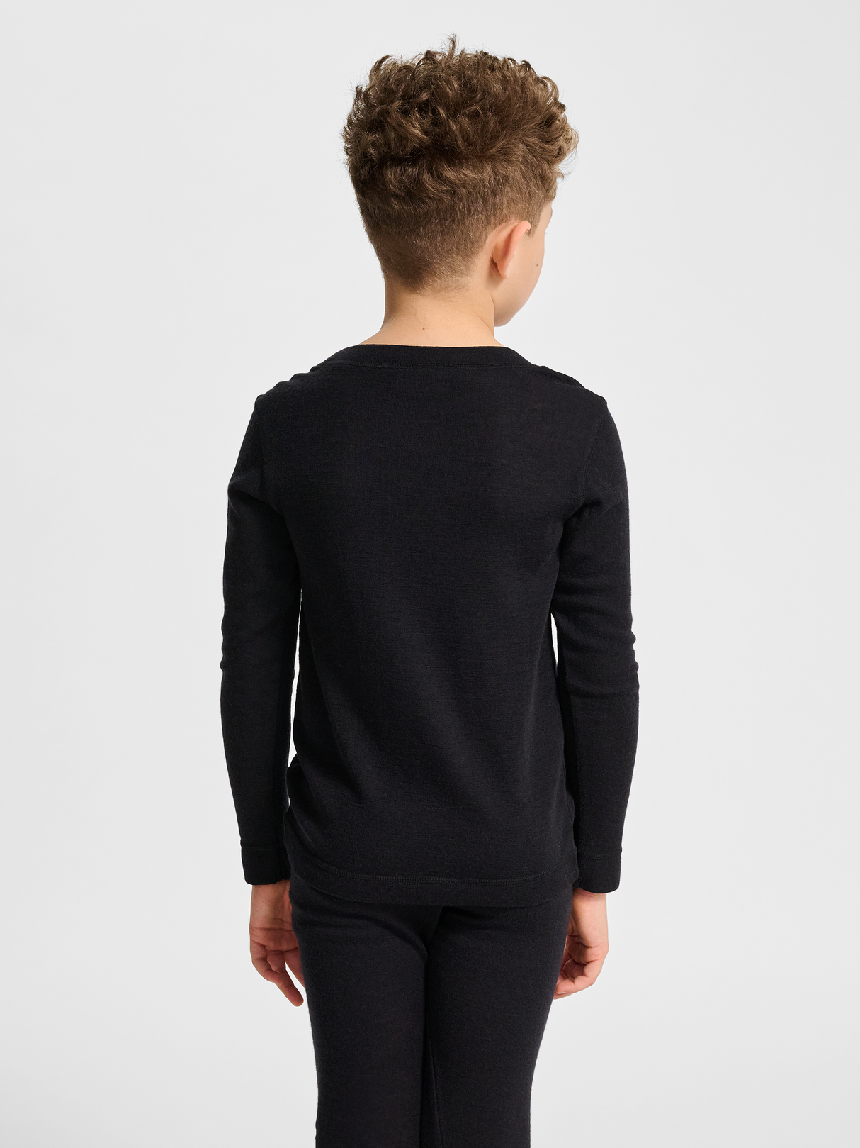 hummel Youth Wool Rib Long Sleeve T-Shirt-4