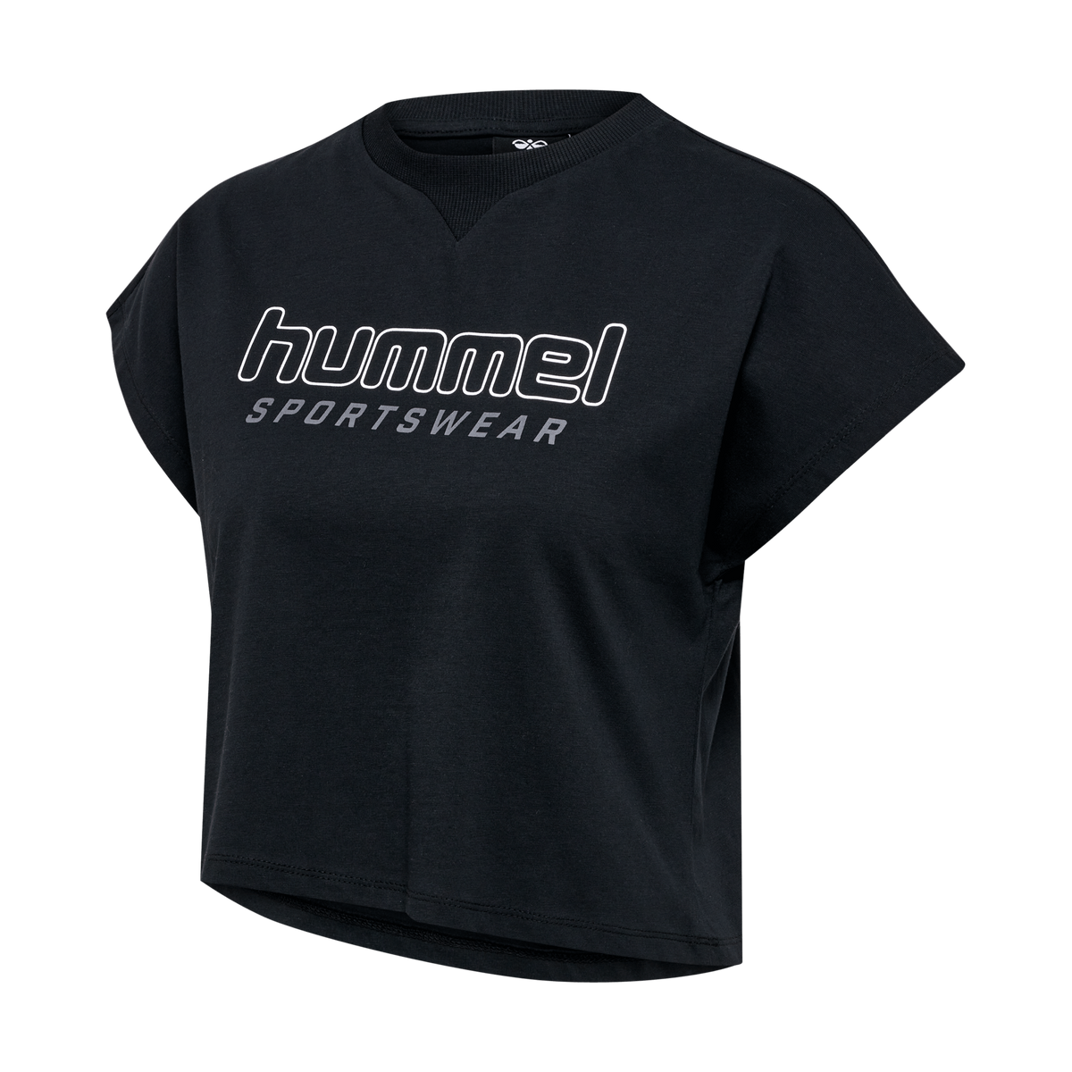 hummel Women's Legacy June Cropped T-Shirt-1