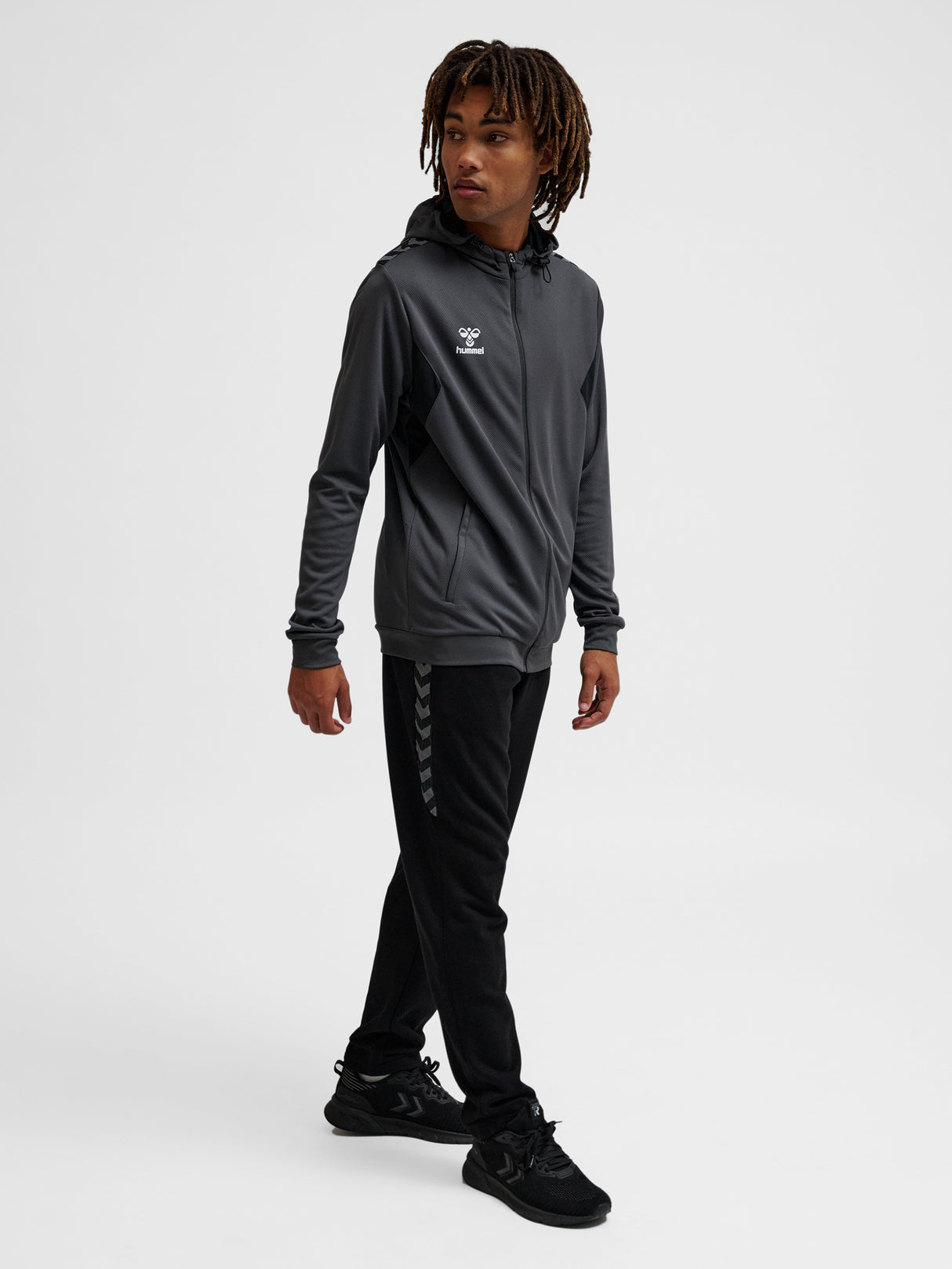 hummel Men's Authentic Polyester Zip Hoodie-7