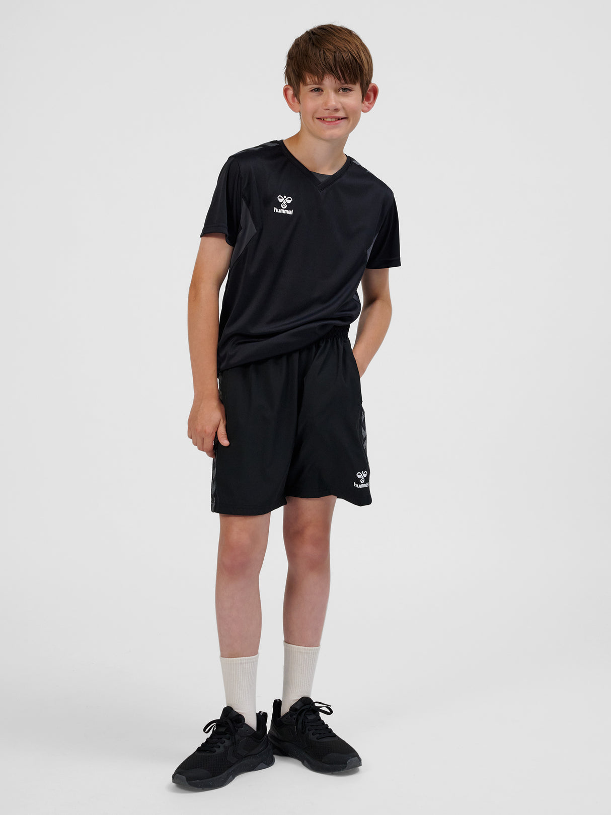 hummel Youth Authentic Woven Shorts-6