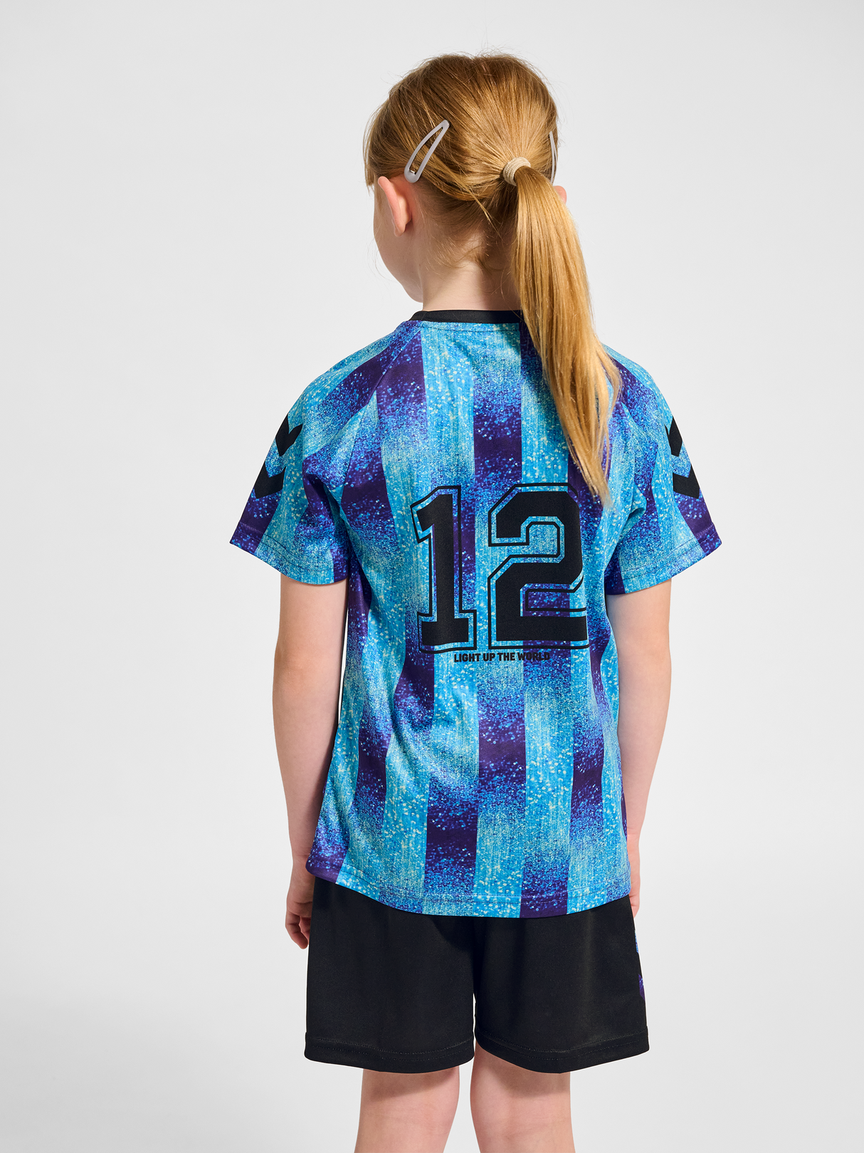 hummel Youth Shimmer Short Sleeve T-Shirt-5