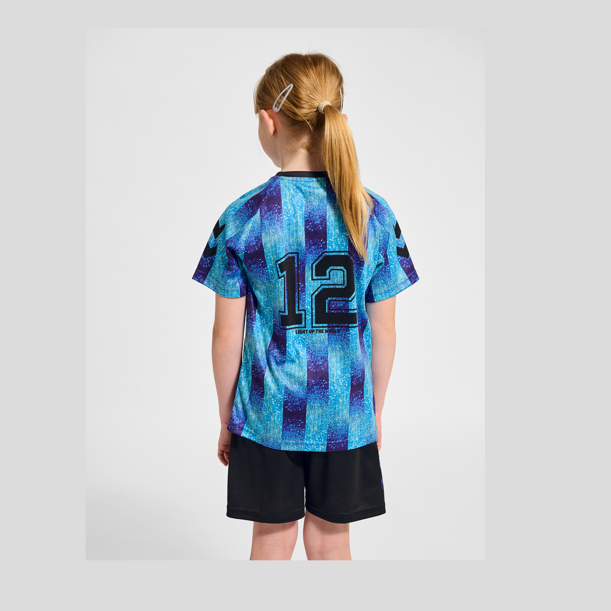 hummel Youth Shimmer Short Sleeve T-Shirt-5