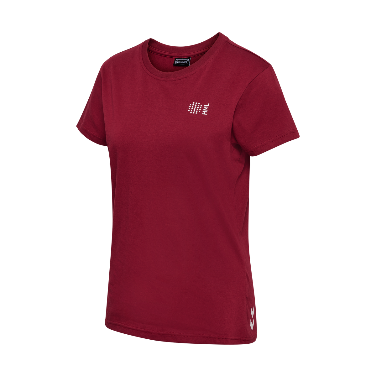 hummel Women's Court Cotton Short Sleeve T-Shirt-1