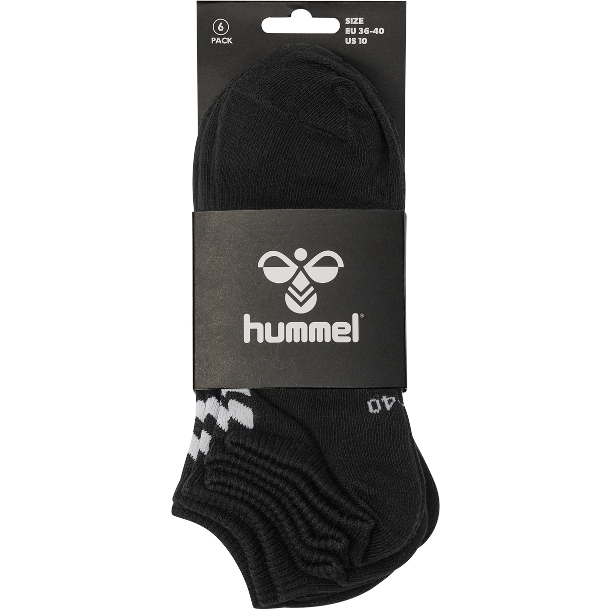 hummel Unisex Chevron 6-Pack Ankle Socks-2