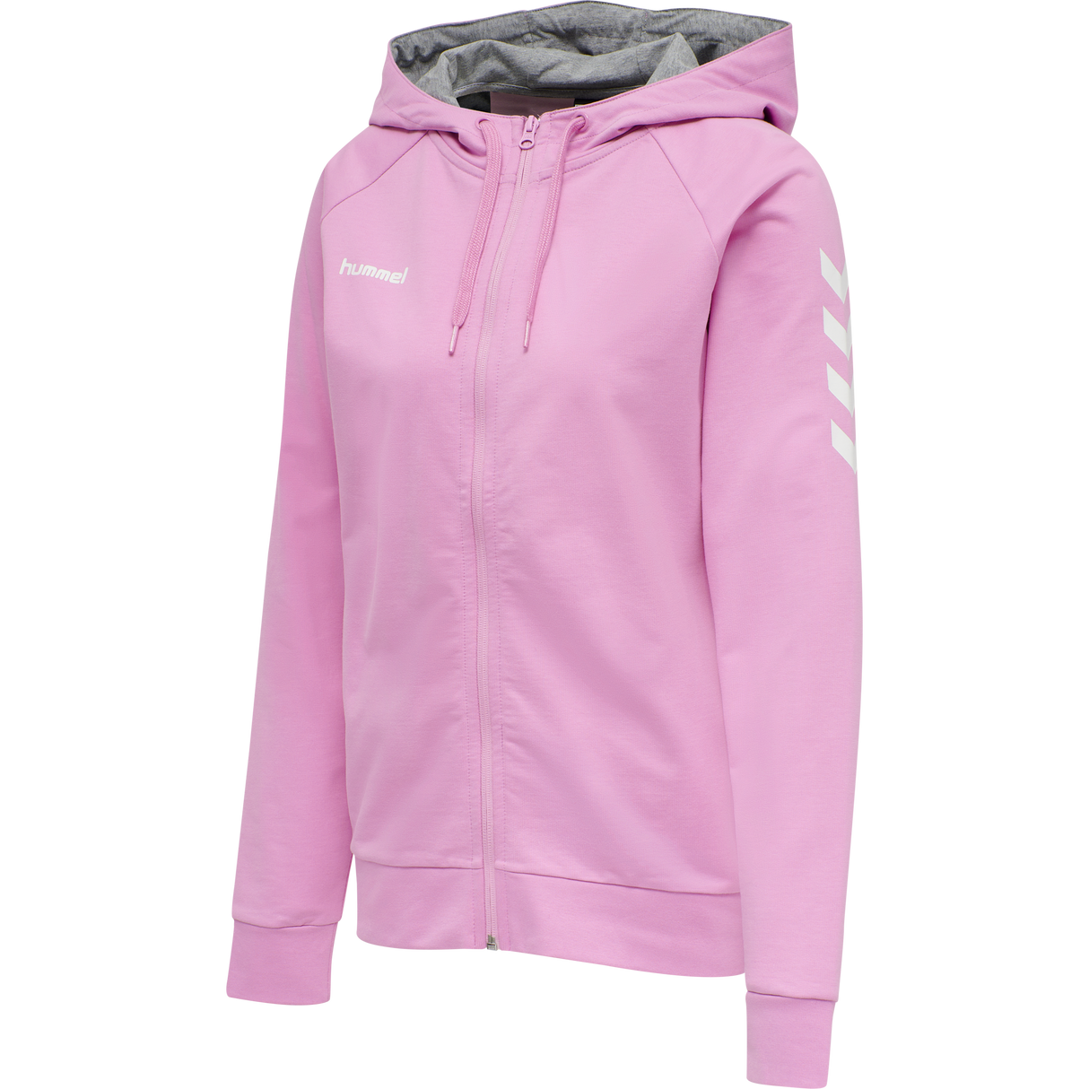 hummel Women's Go Cotton Zip Hoodie-1