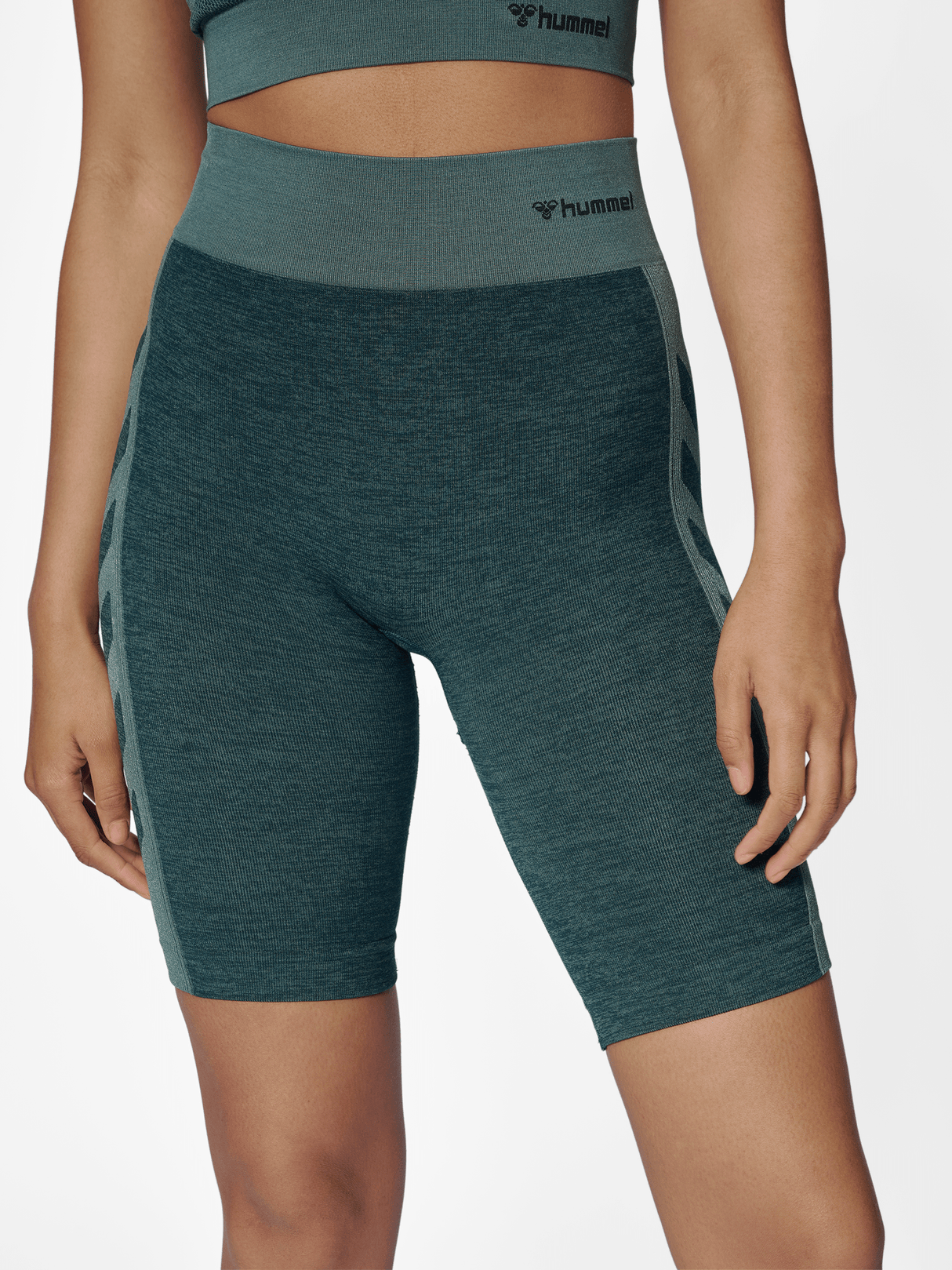 hummel Women's Clea Seamless Cycling Shorts-5
