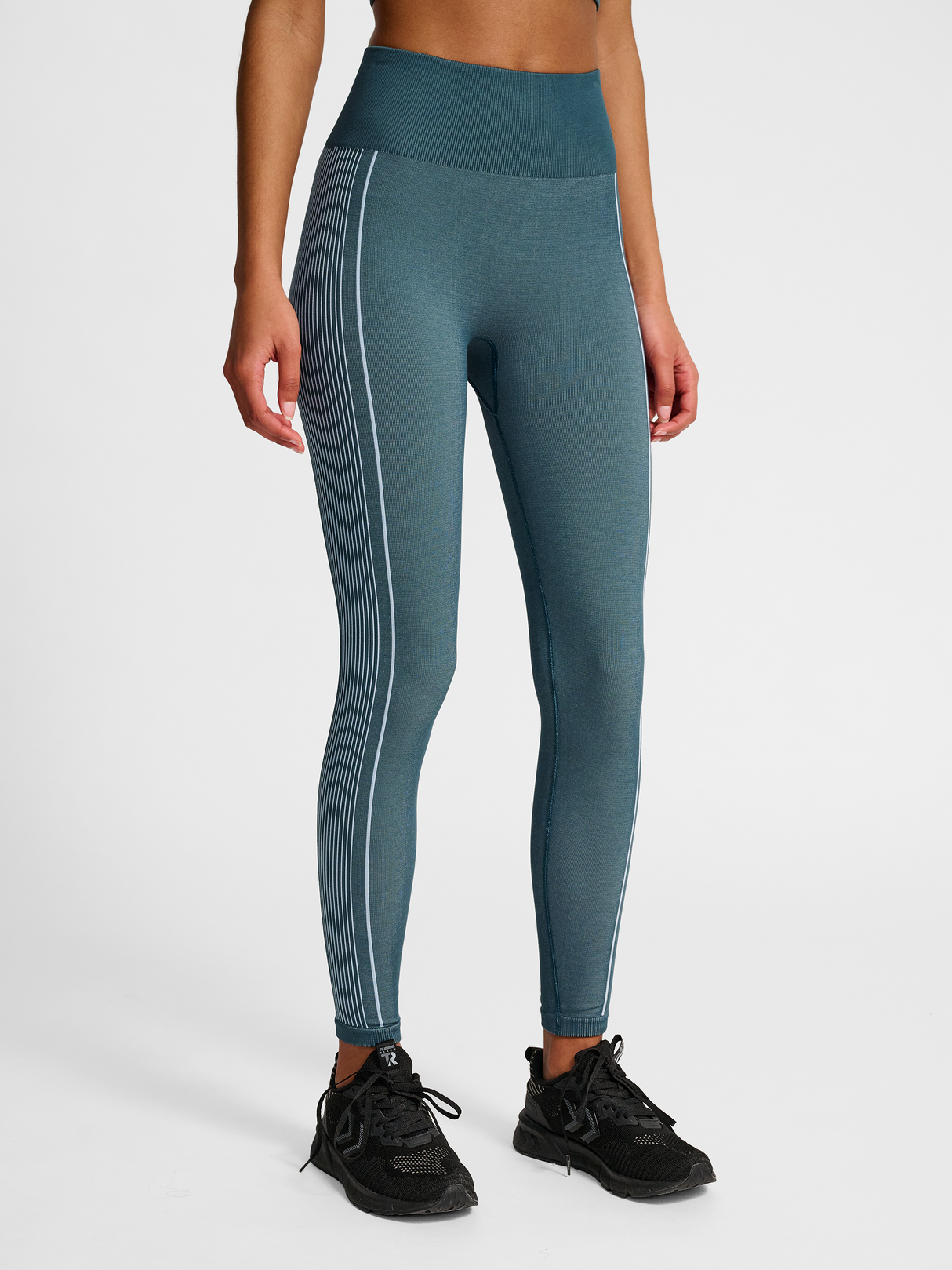 hummel Women's Yoga Seamless High Waist Tights-6