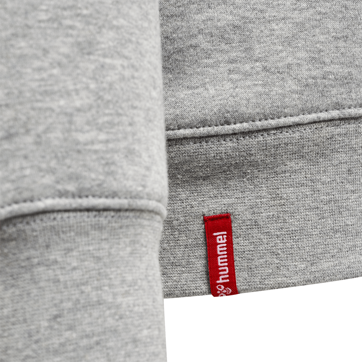 hummel Men's Red Heavy Zip Hoodie-3