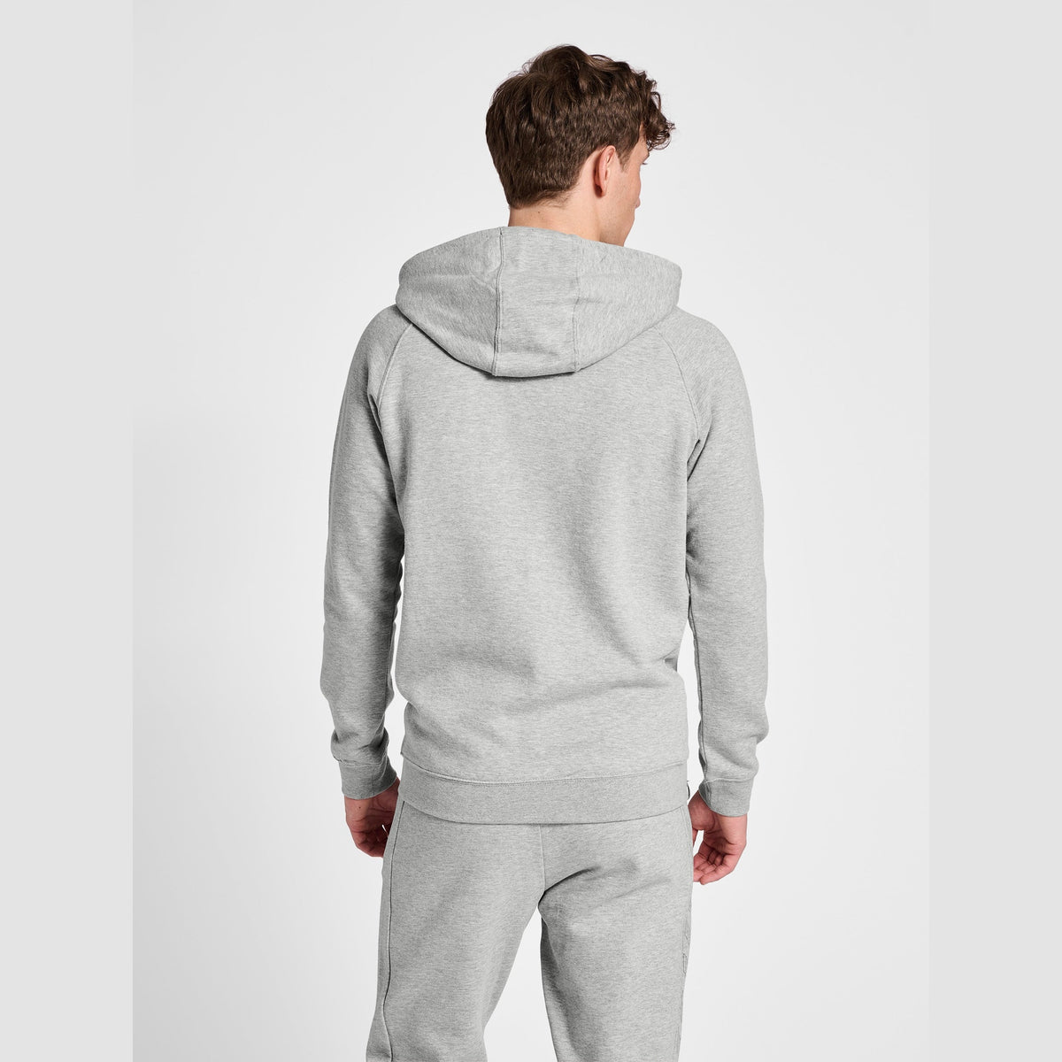 hummel Men's Red Heavy Zip Hoodie-6